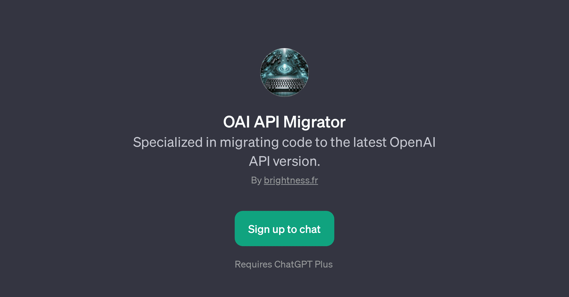 OAI API Migrator