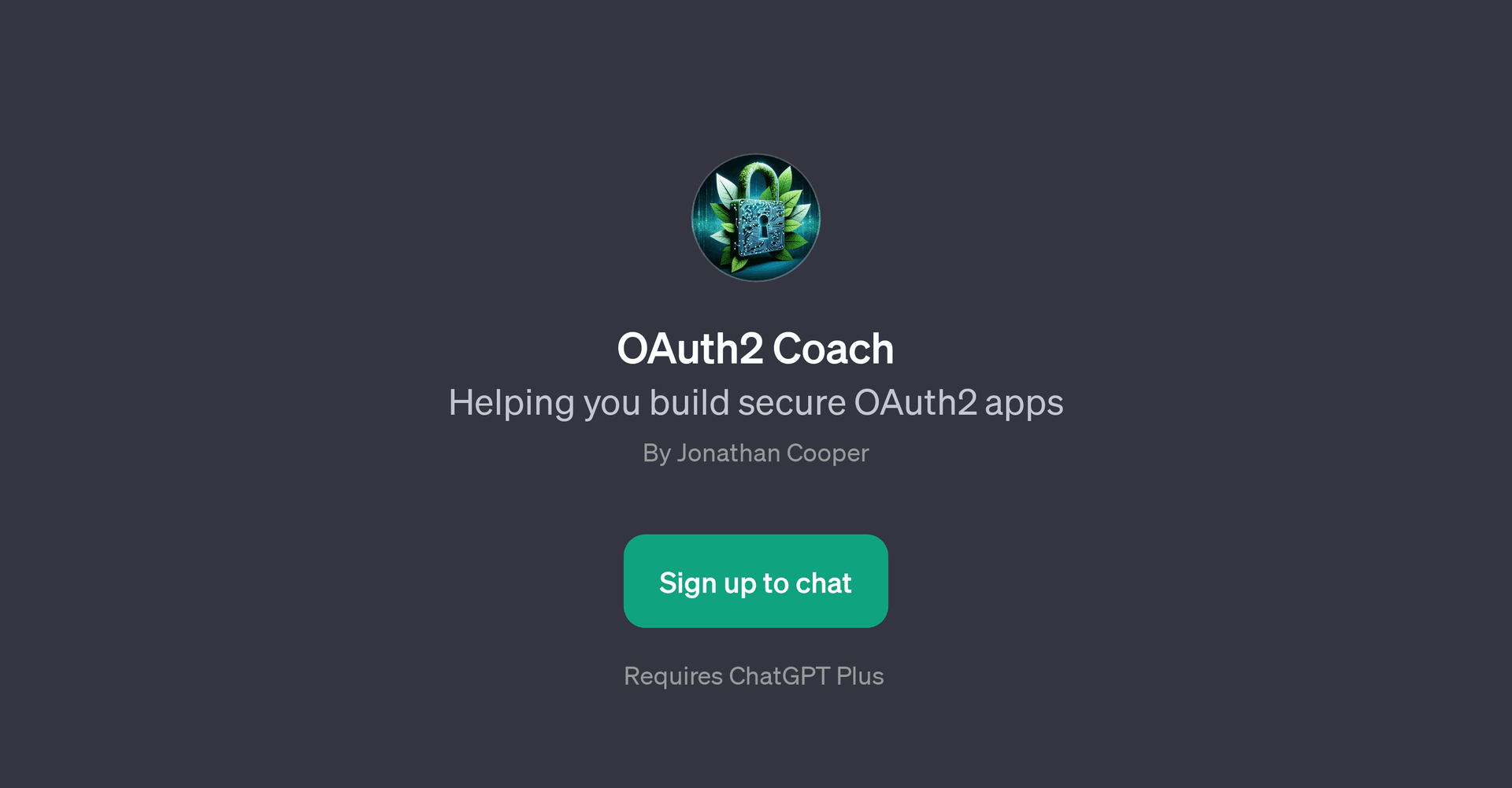 OAuth2 Coach