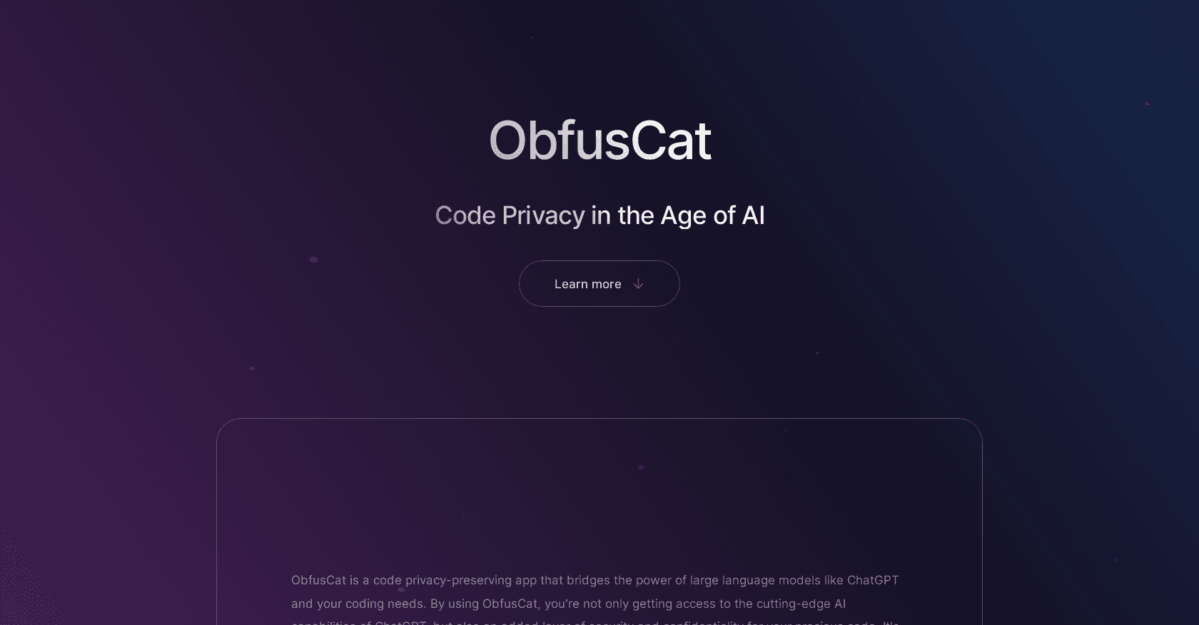 ObfusCat