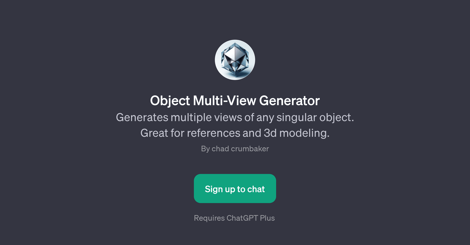 Object Multi-View Generator
