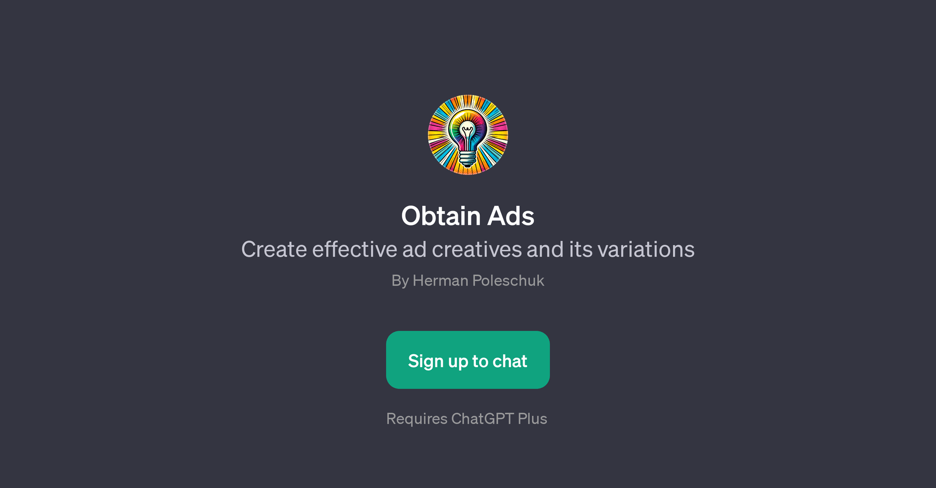 Obtain Ads
