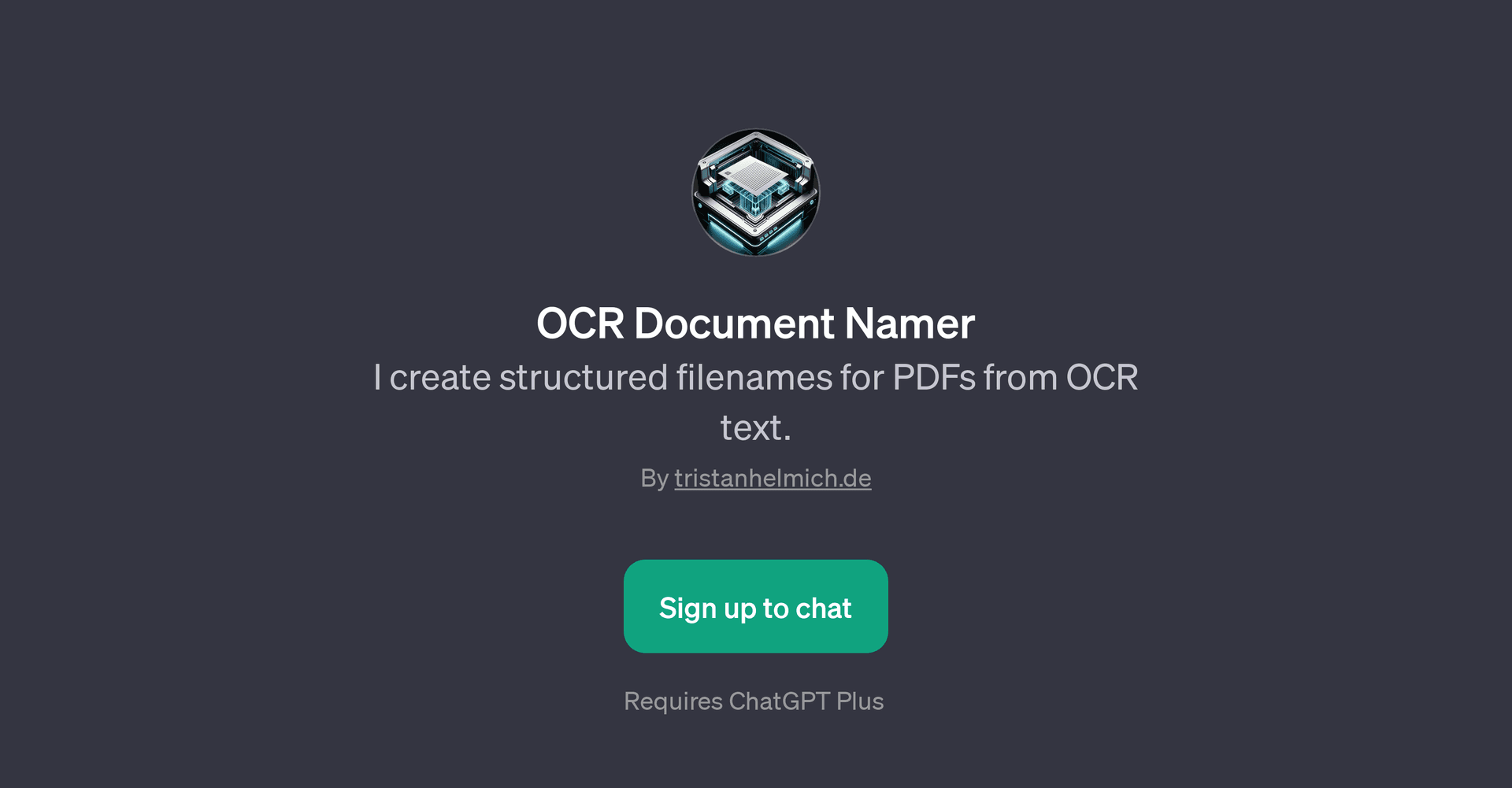 OCR Document Namer