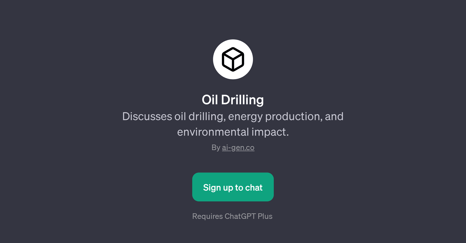 Oil Drilling
