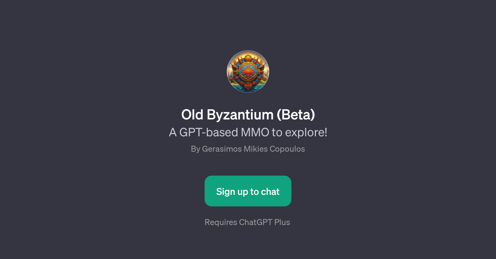 Old Byzantium (Beta)