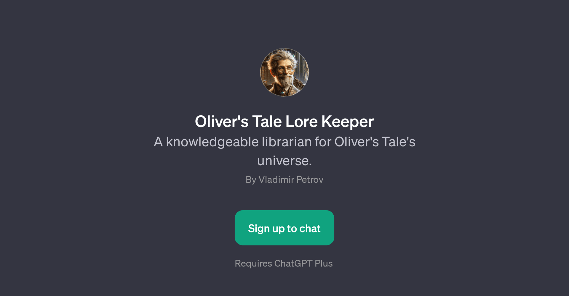 Oliver's Tale Lore Keeper