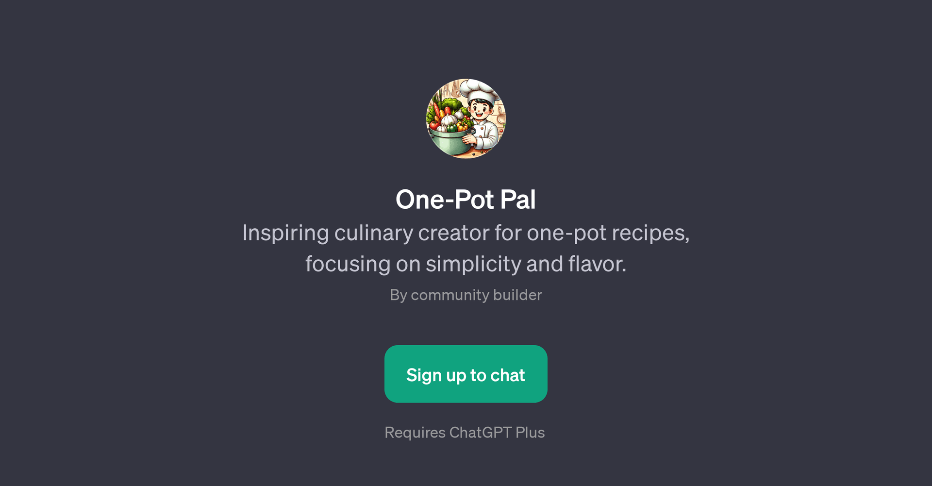 One-Pot Pal