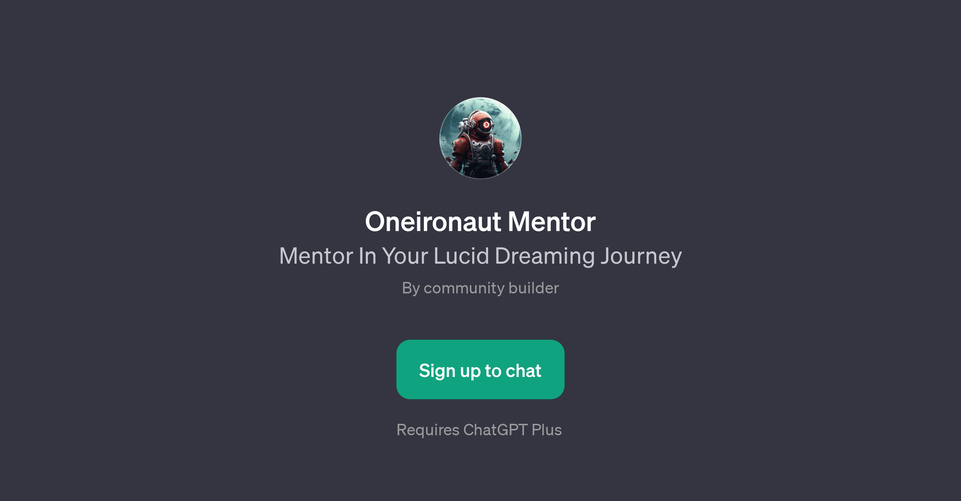 Oneironaut Mentor