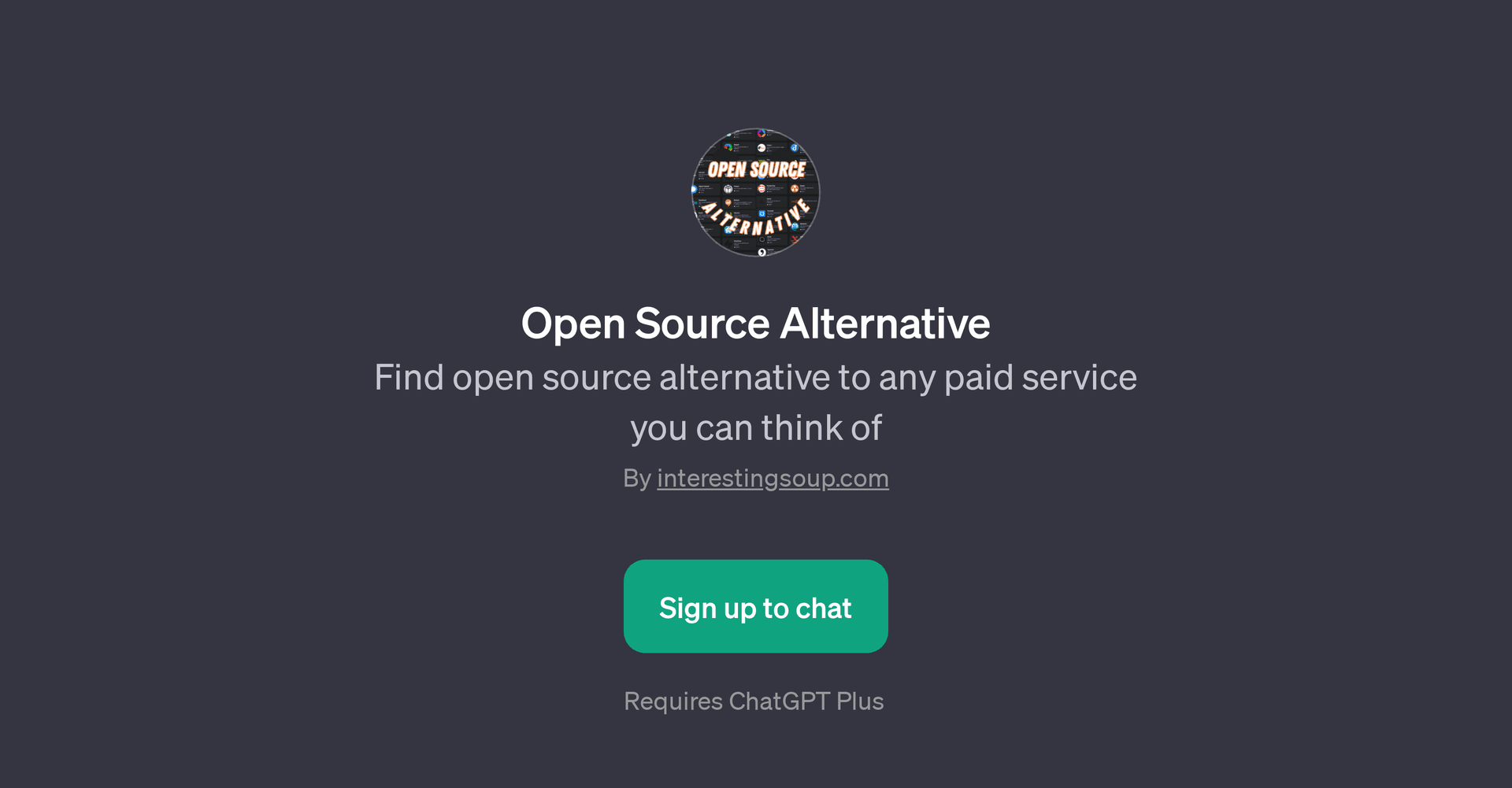 Open Source Alternative