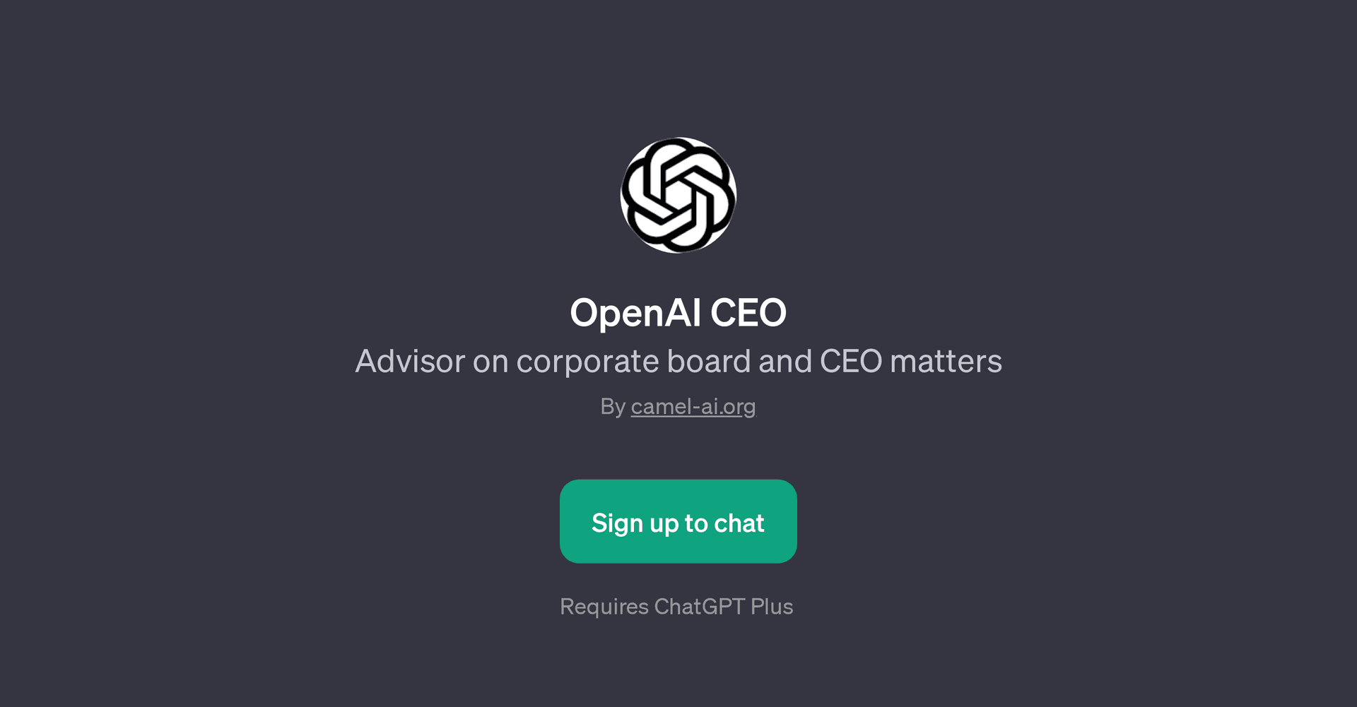 OpenAI CEO