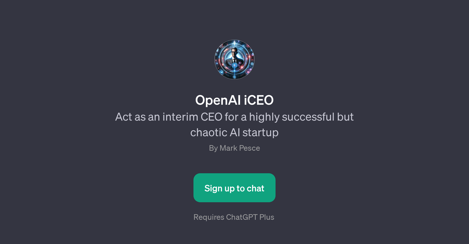 OpenAI iCEO