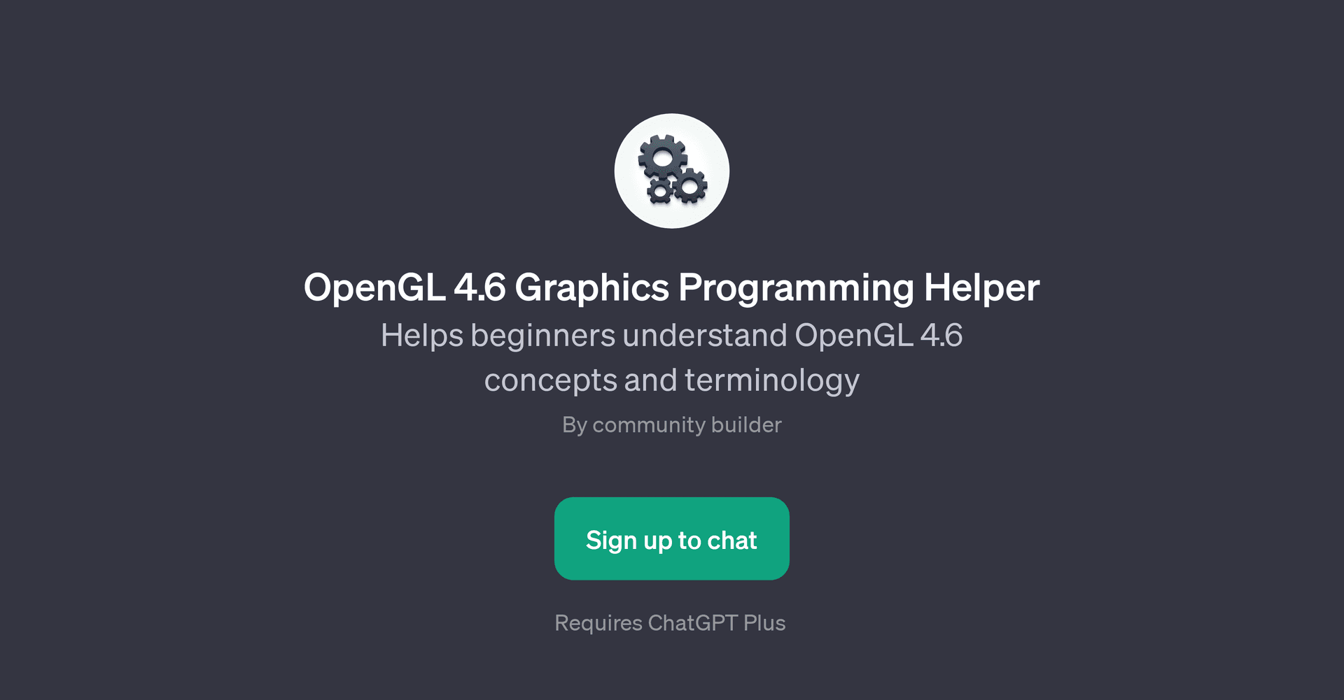 OpenGL 4.6 Graphics Programming Helper