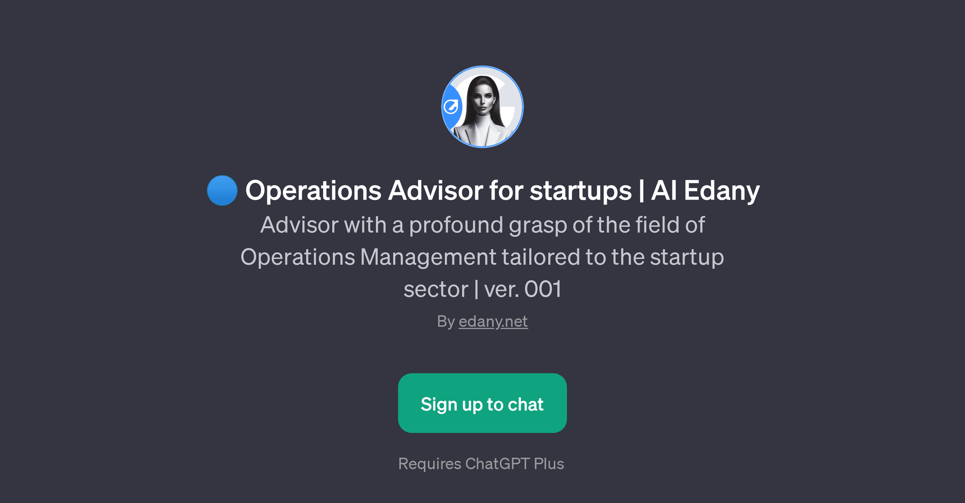 Operations Advisor for Startups