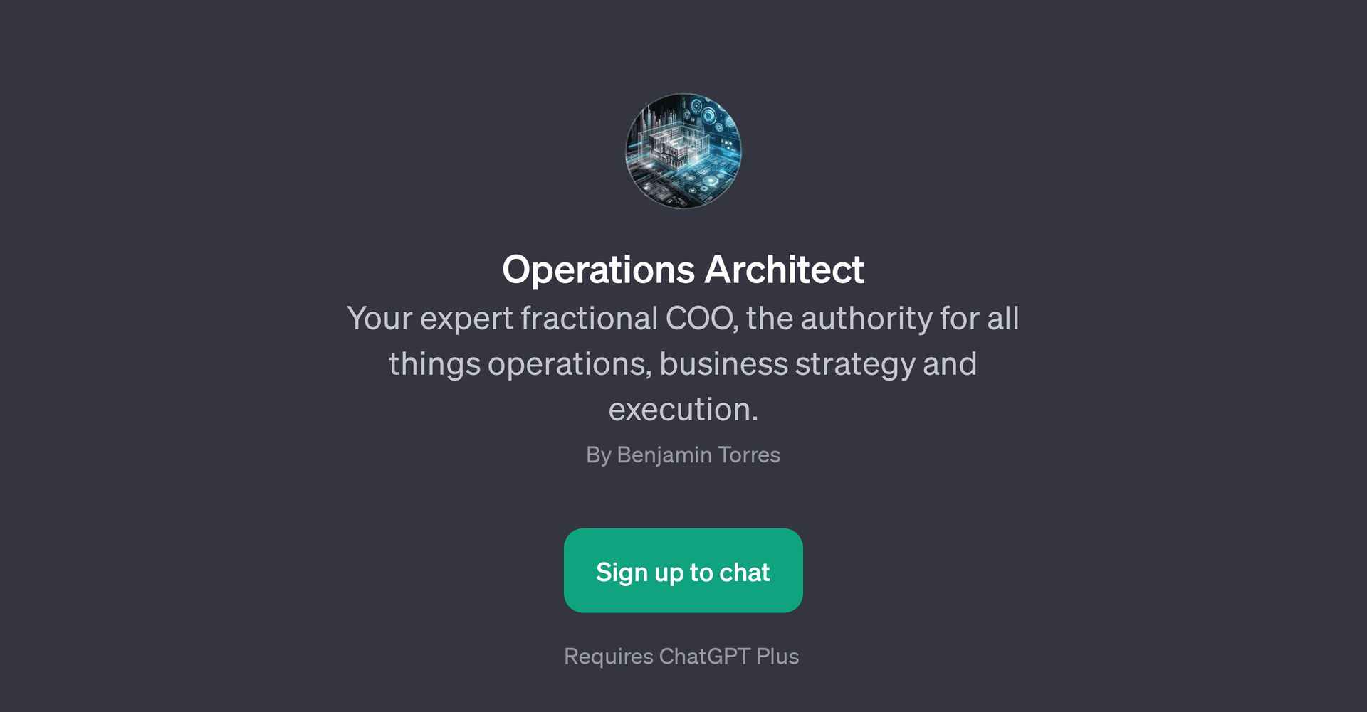 Operations Architect
