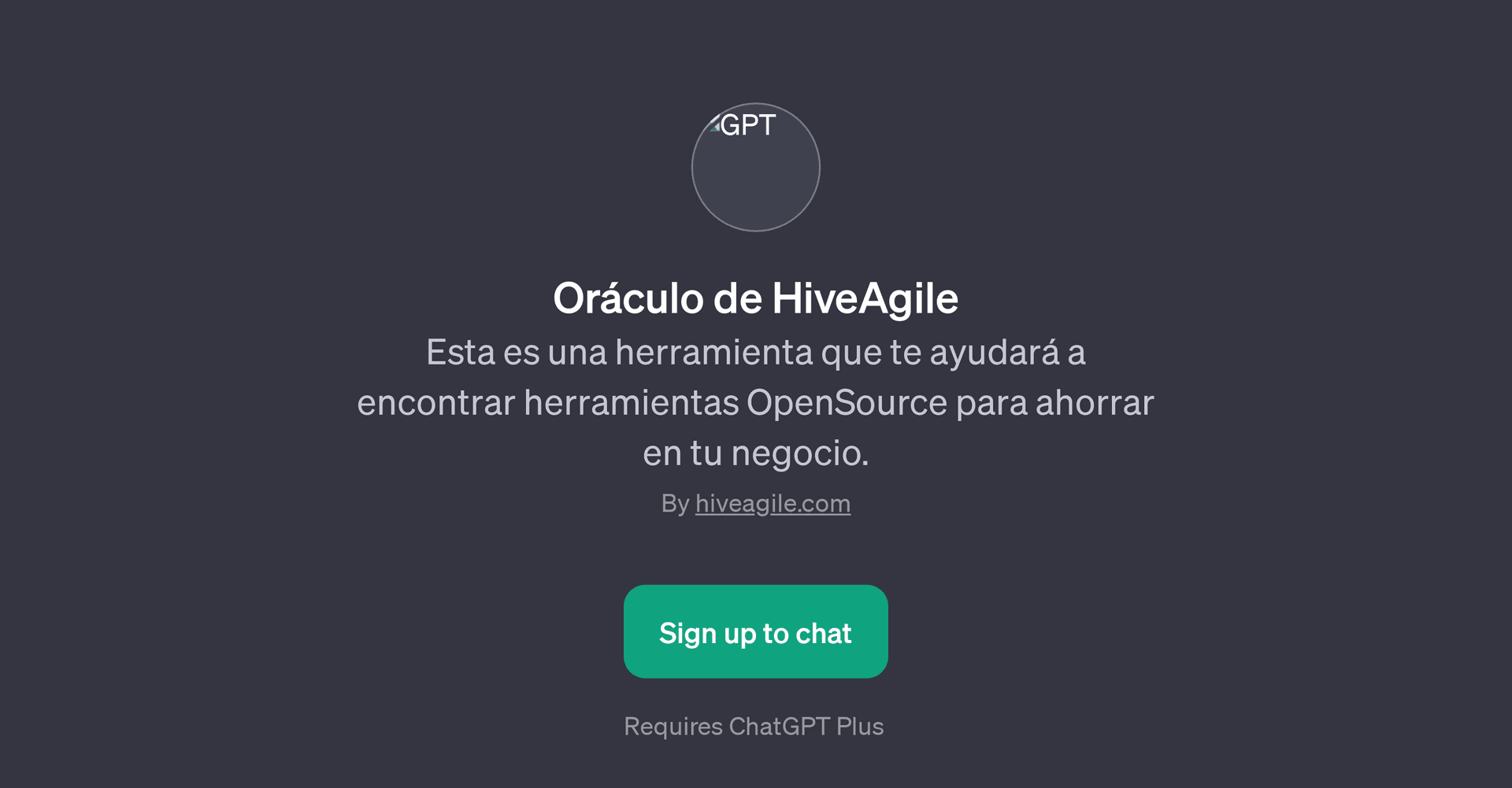 Orculo de HiveAgile