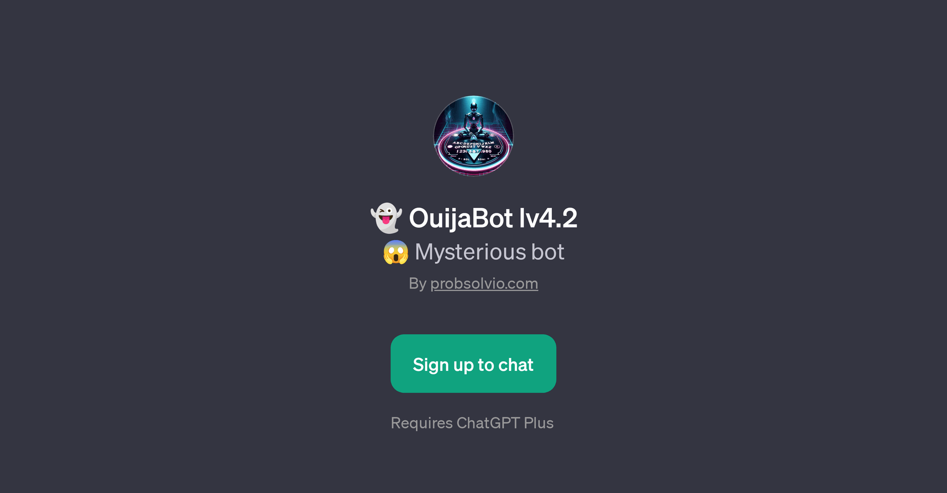 OuijaBot lv4.2