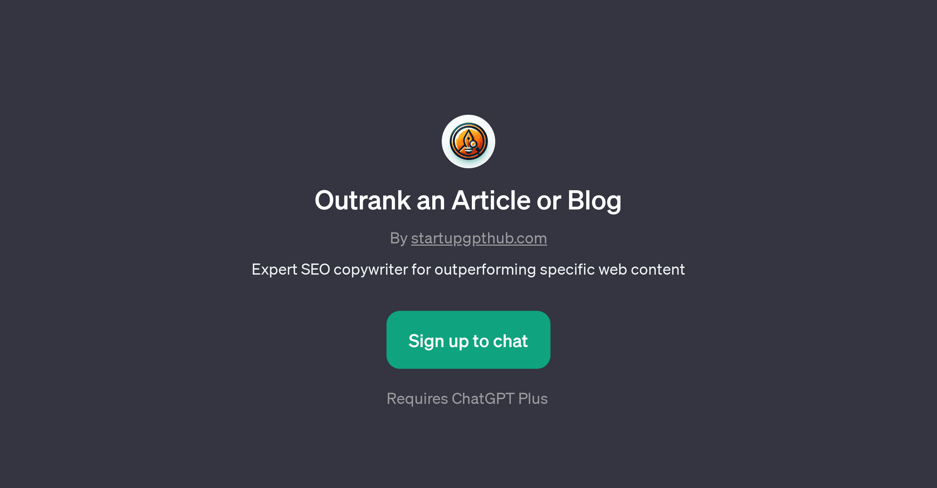Outrank an Article or Blog