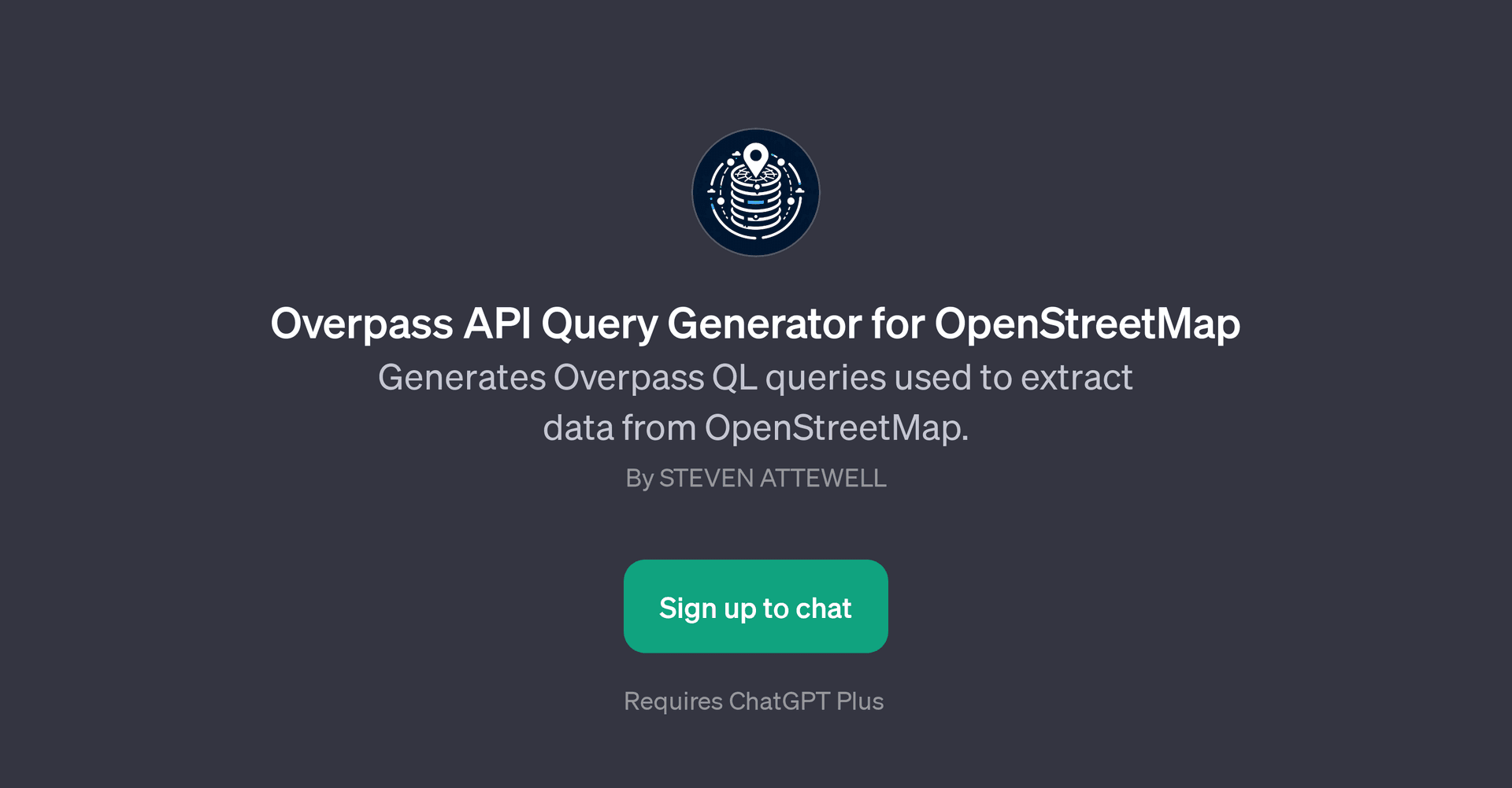 Overpass API Query Generator for OpenStreetMap