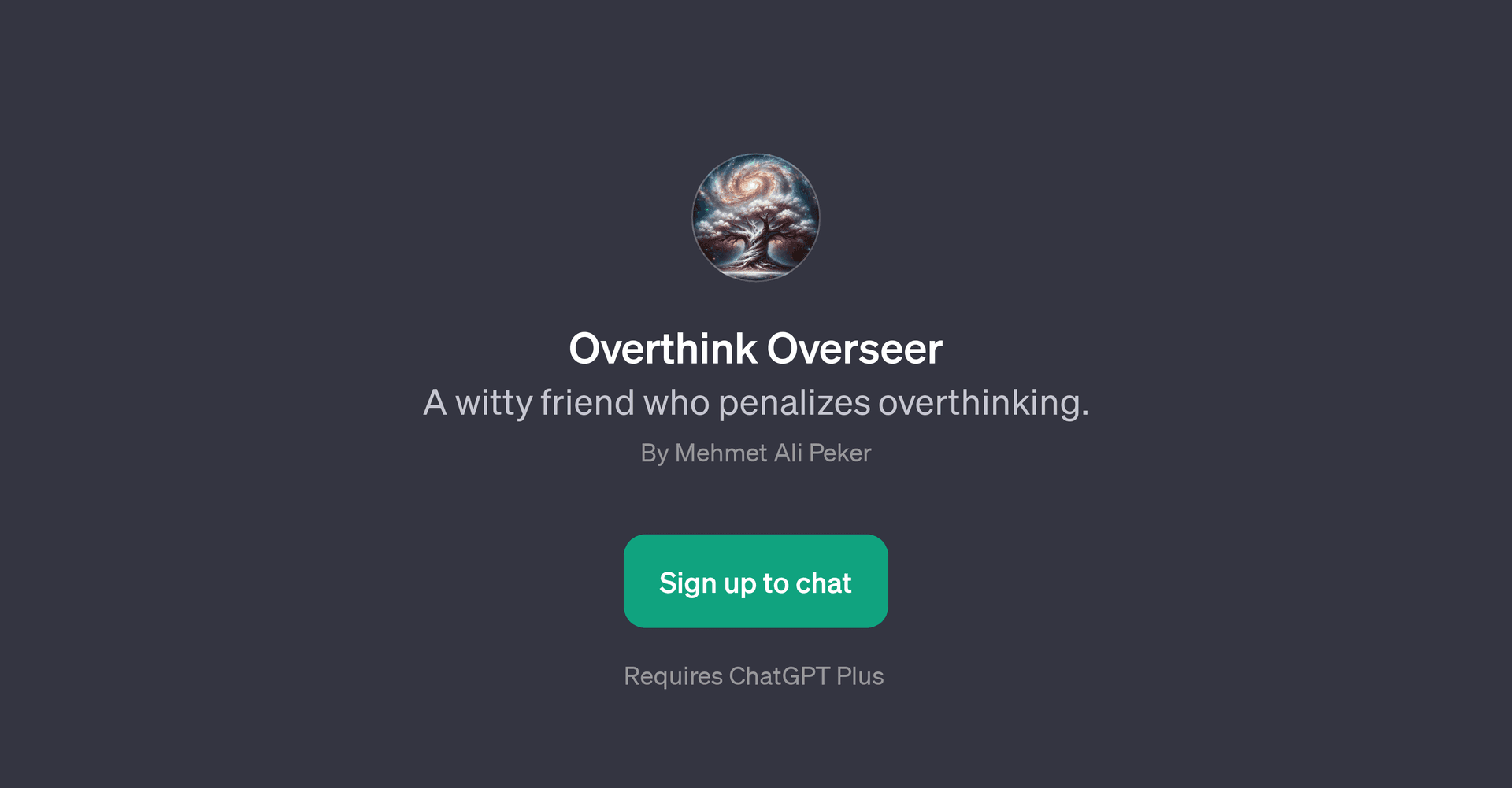 Overthink Overseer