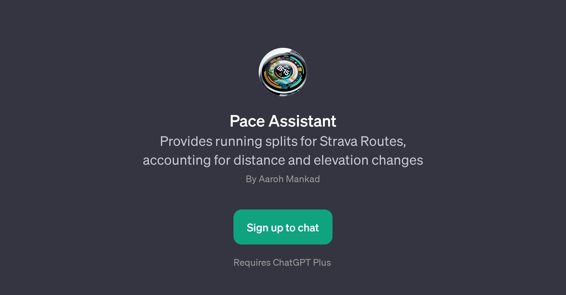 Pace Assistant