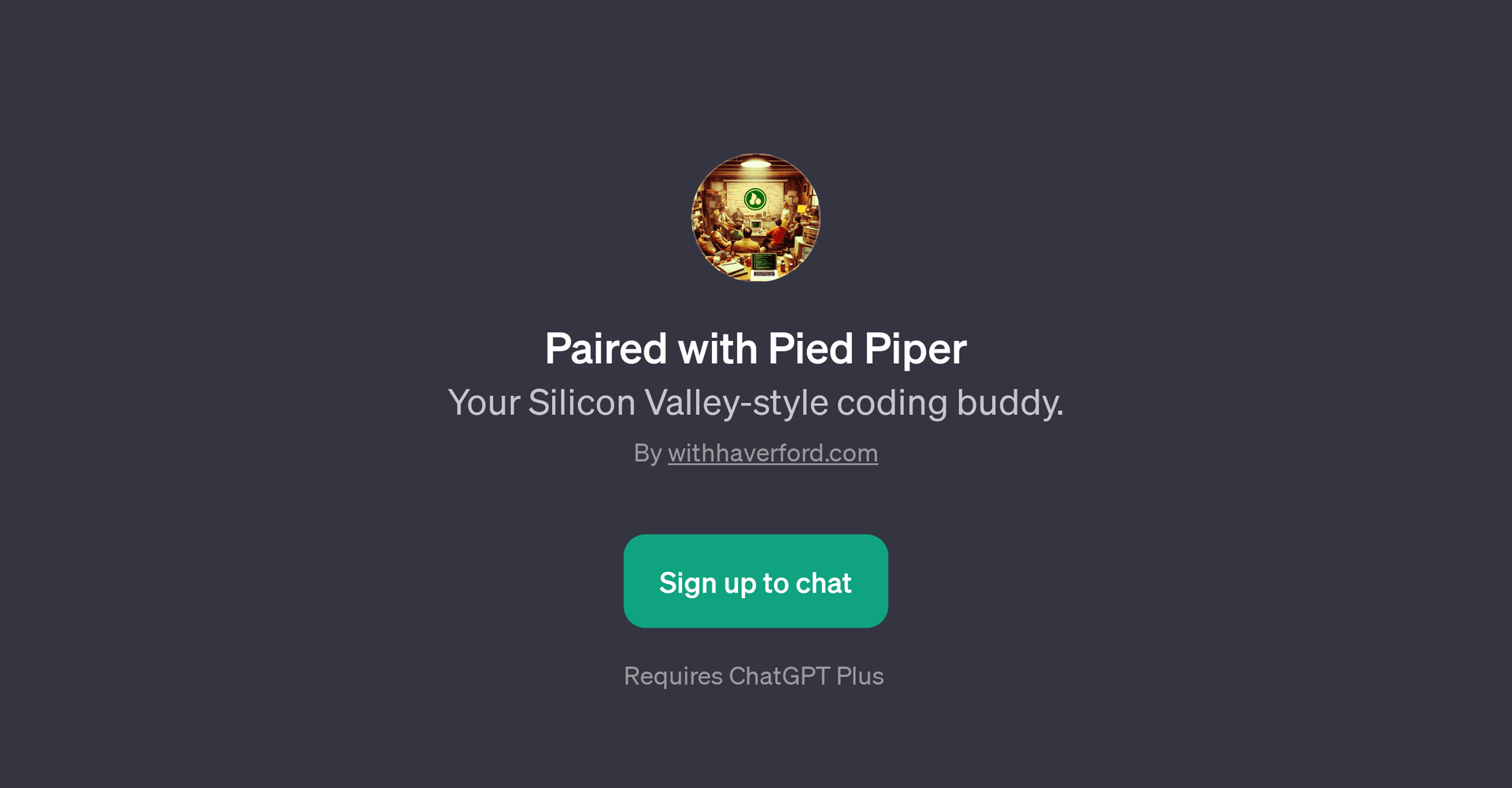 Paired with Pied Piper
