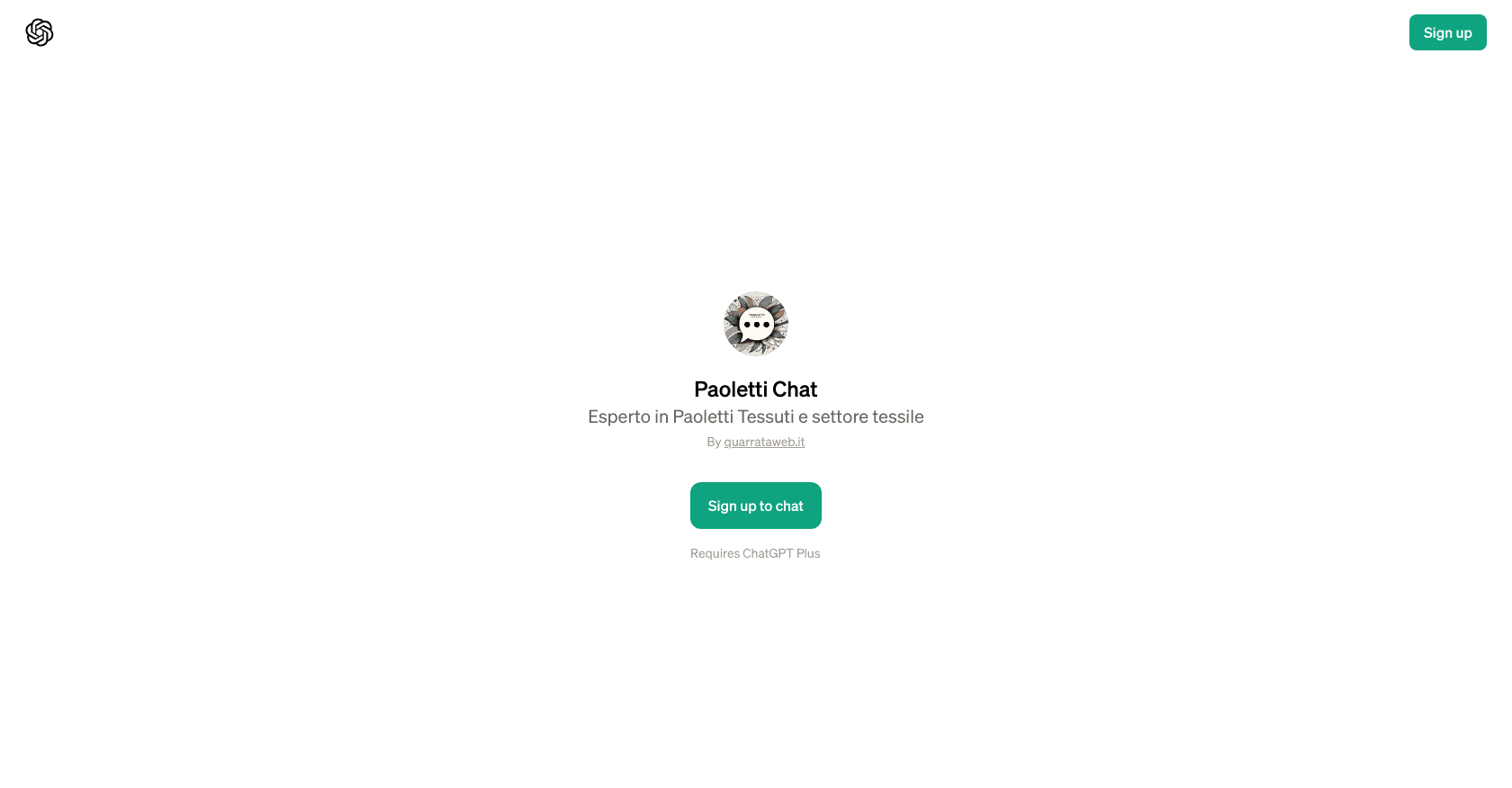 Paoletti Chat