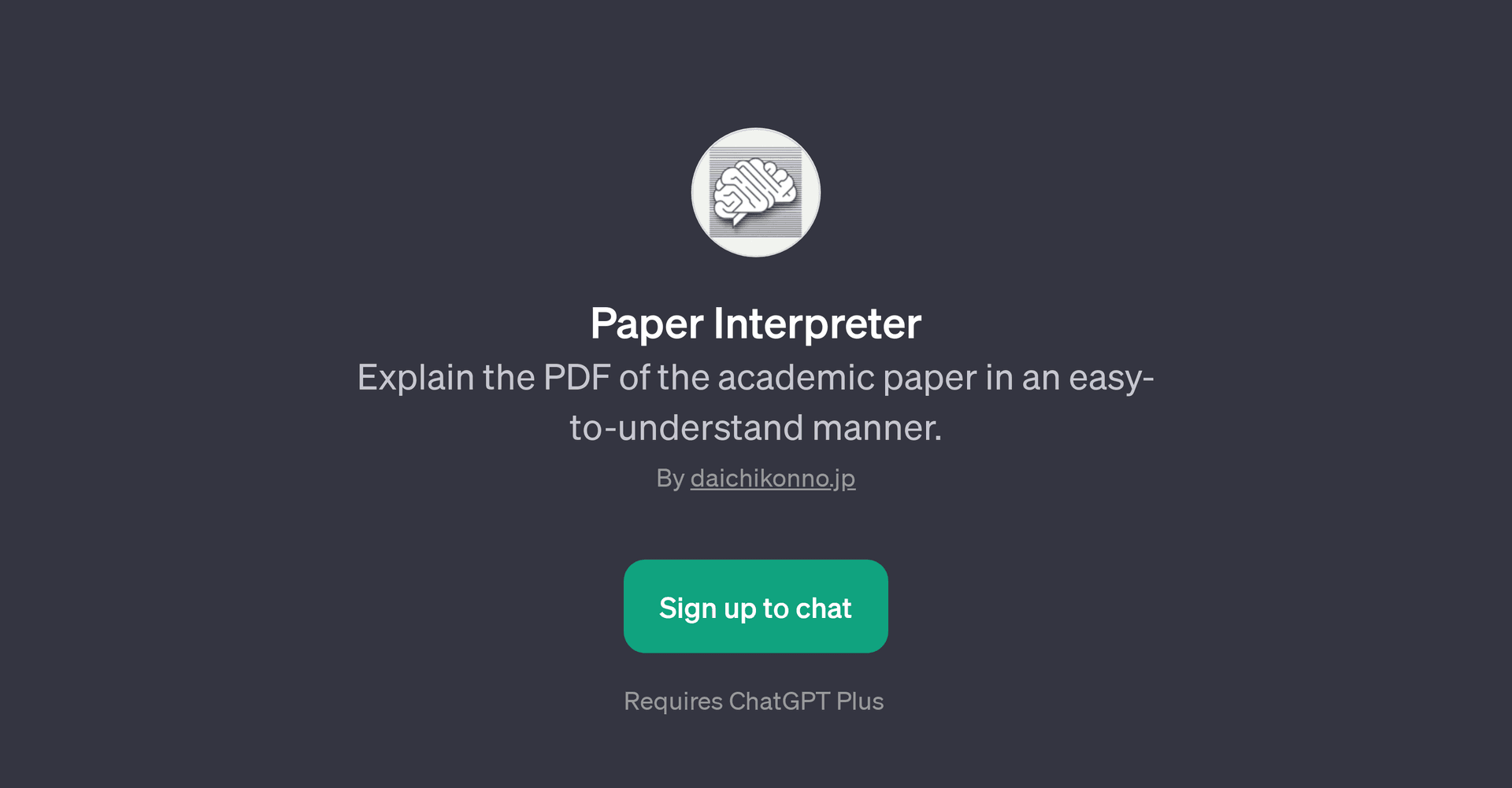 Paper Interpreter
