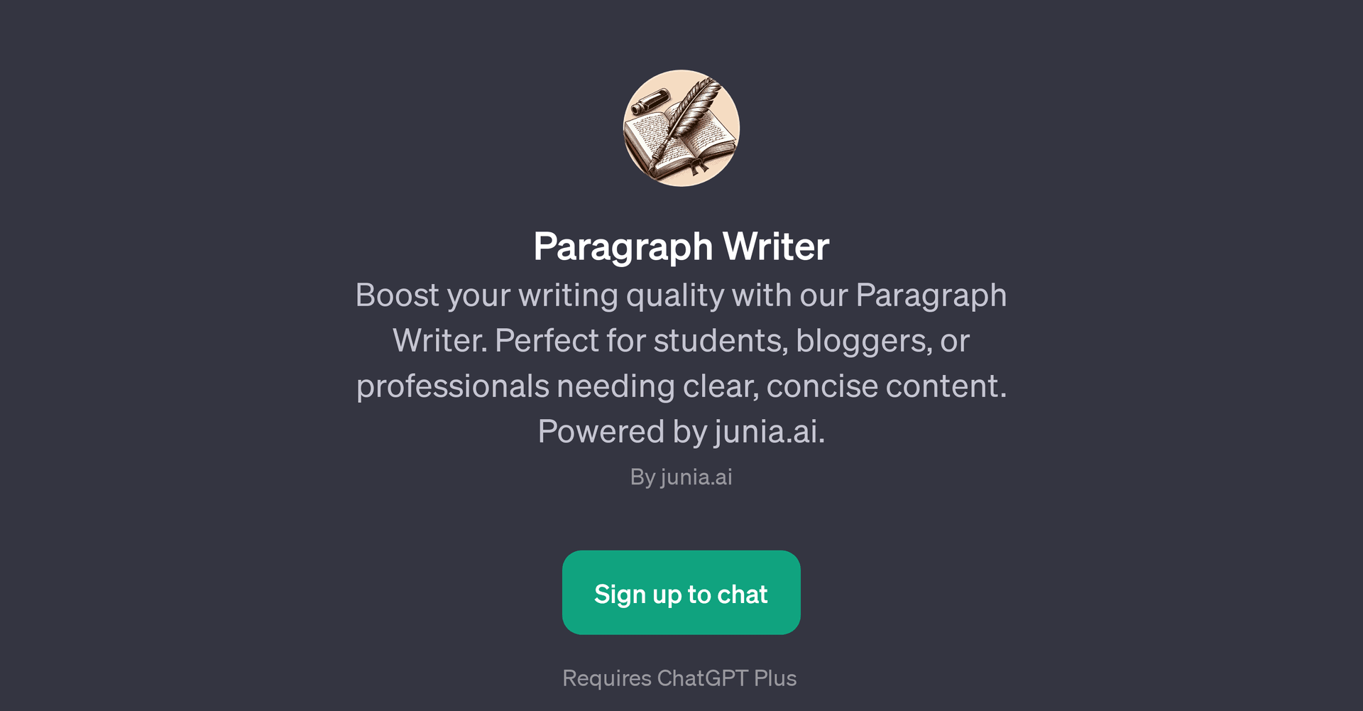 Paragraph Writer GPT