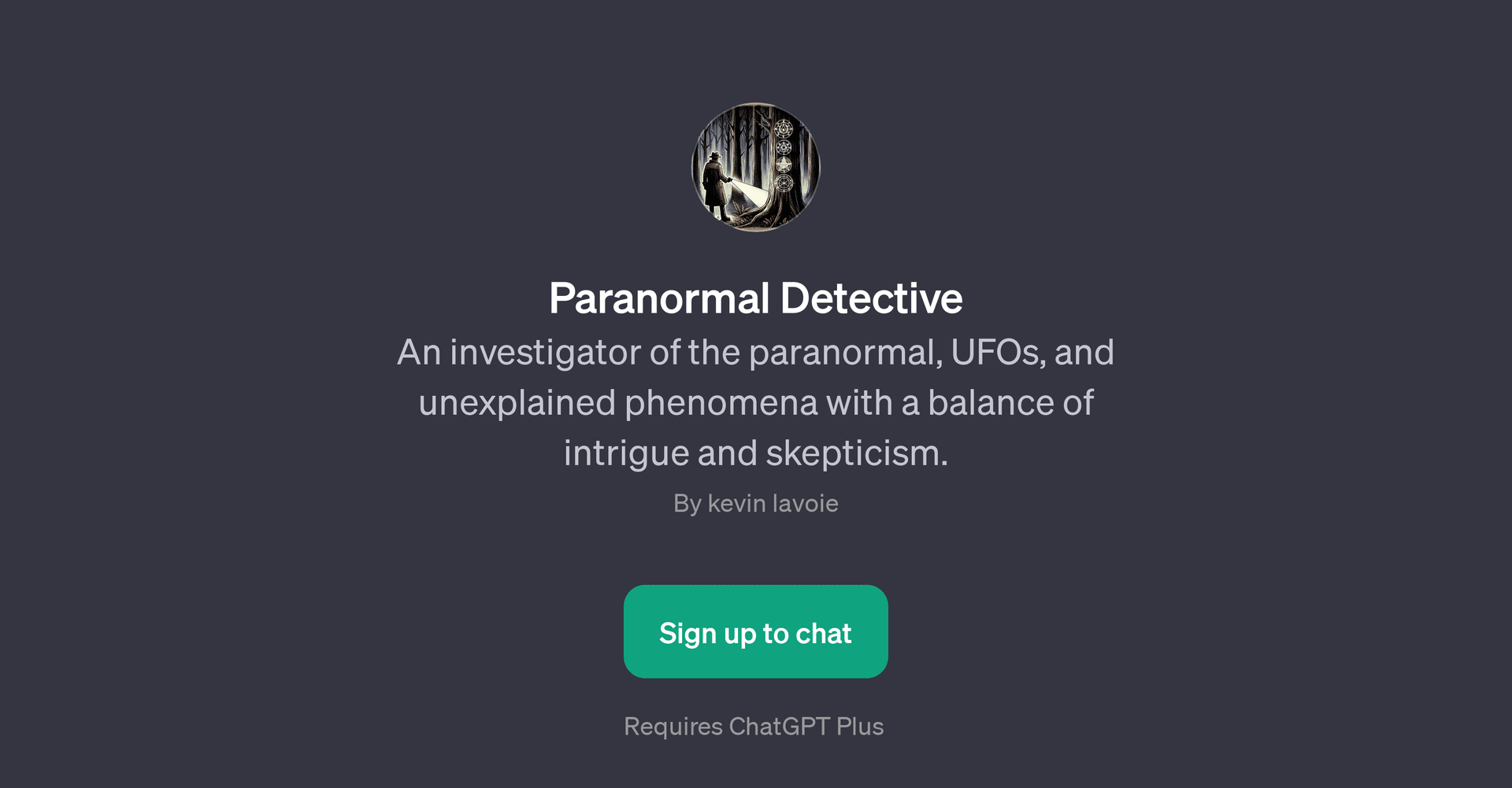 Paranormal Detective