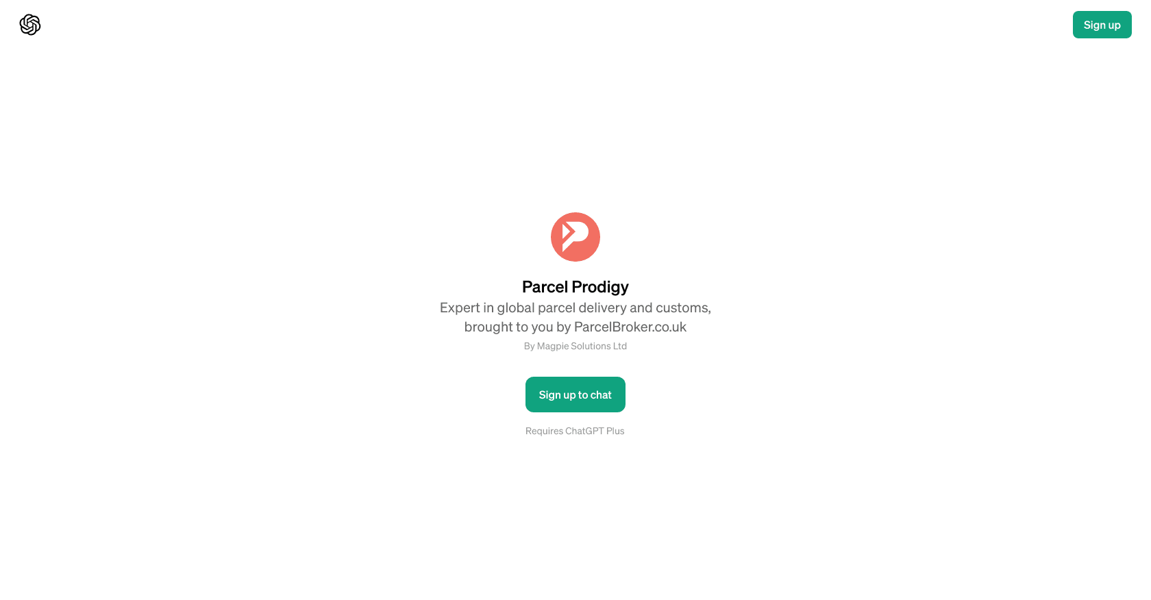 Parcel Prodigy