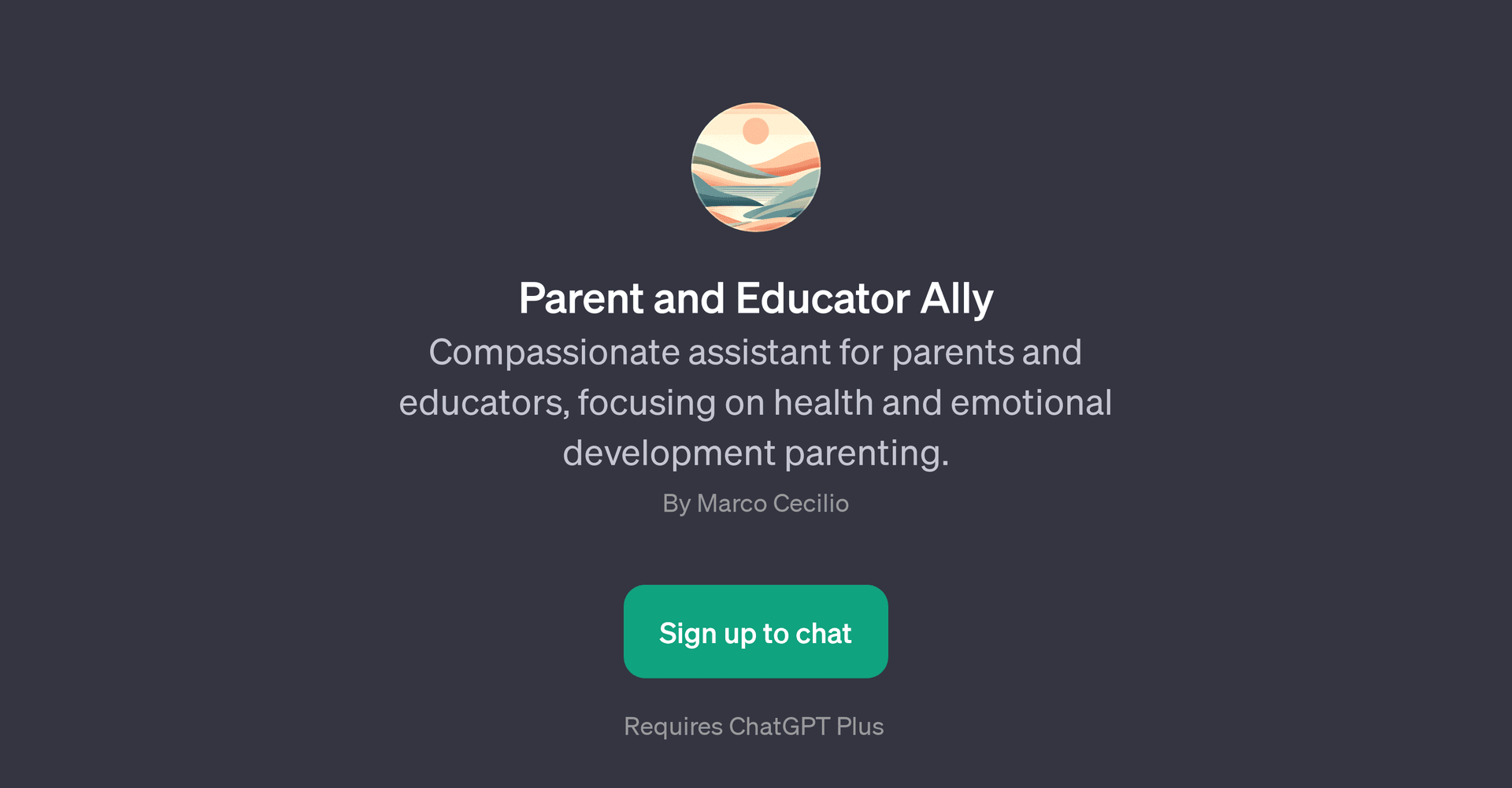 Parent and Educator Ally
