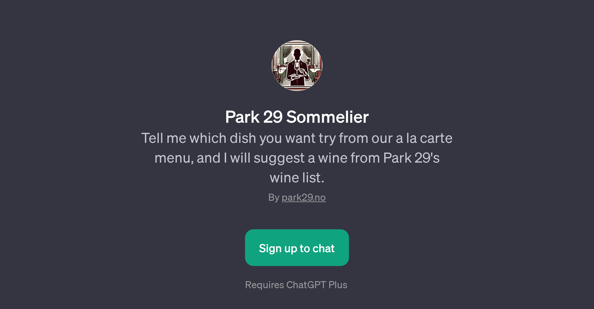 Park 29 Sommelier