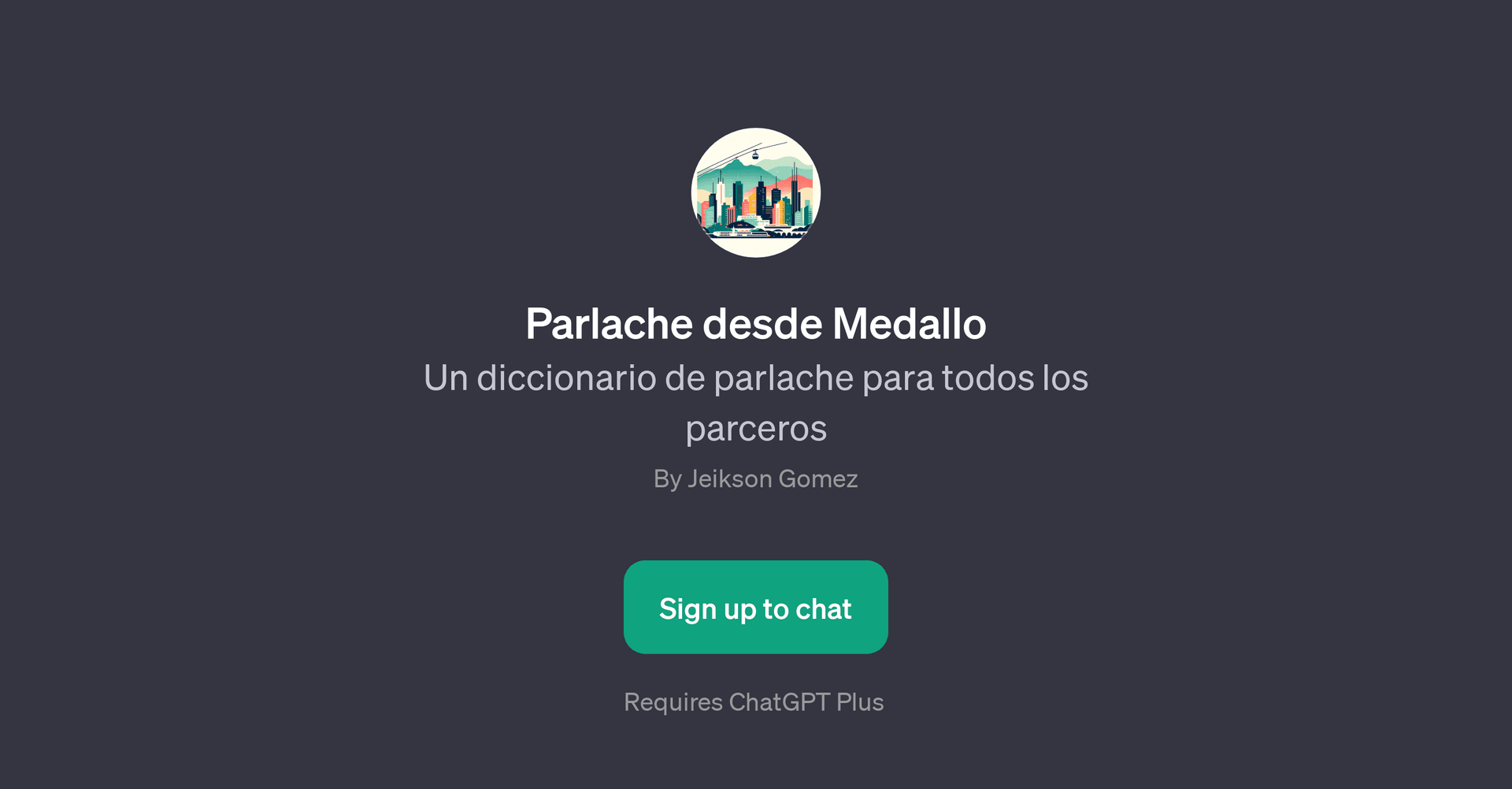 Parlache desde Medallo