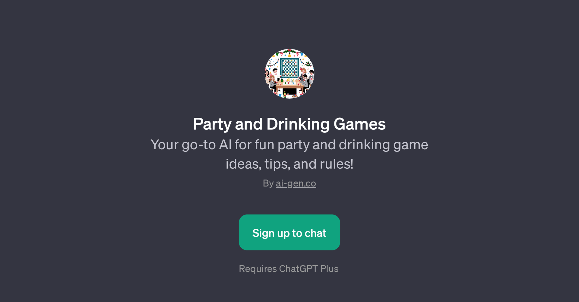 Party and Drinking Games GPT