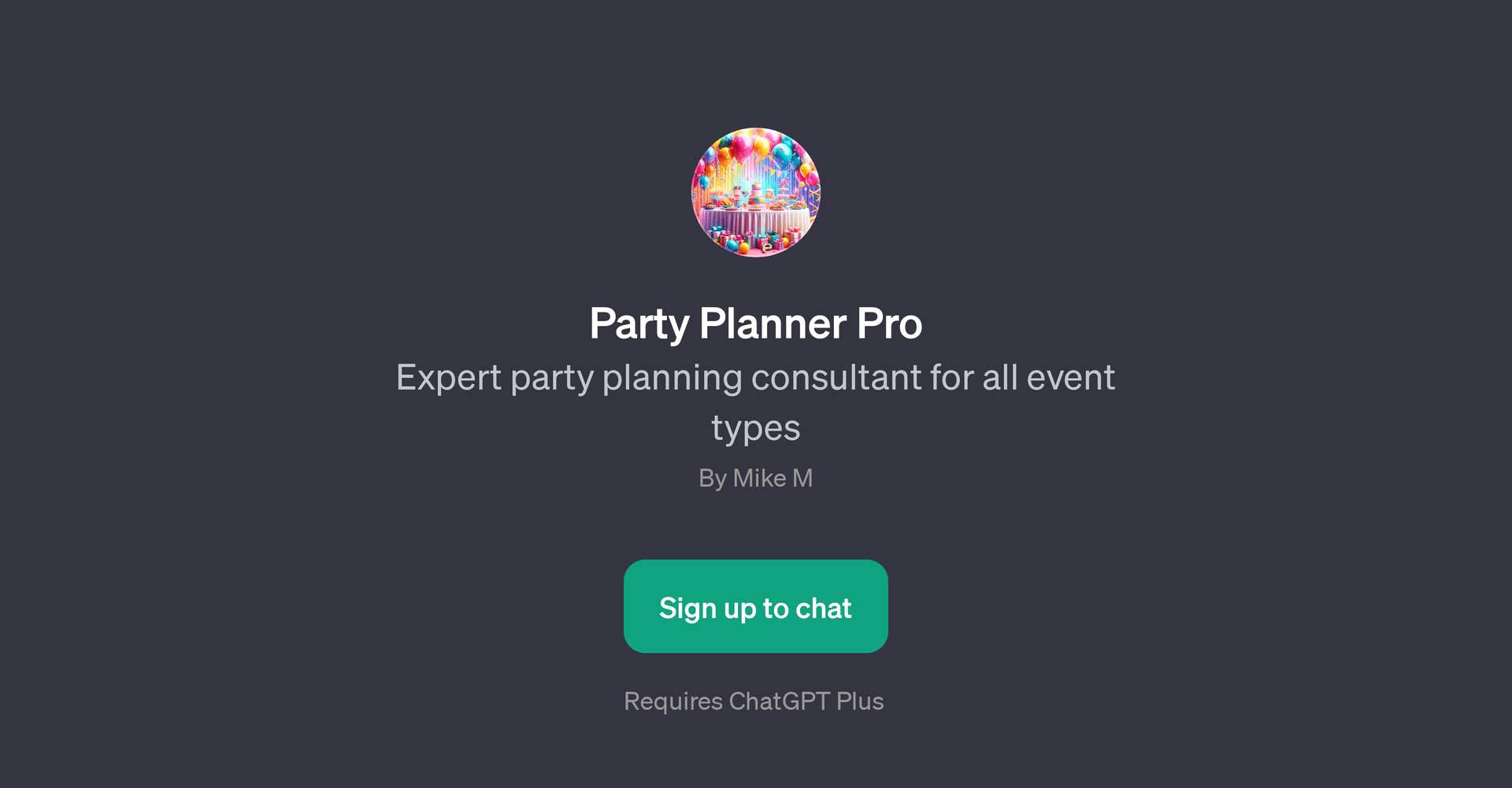 Party Planner Pro