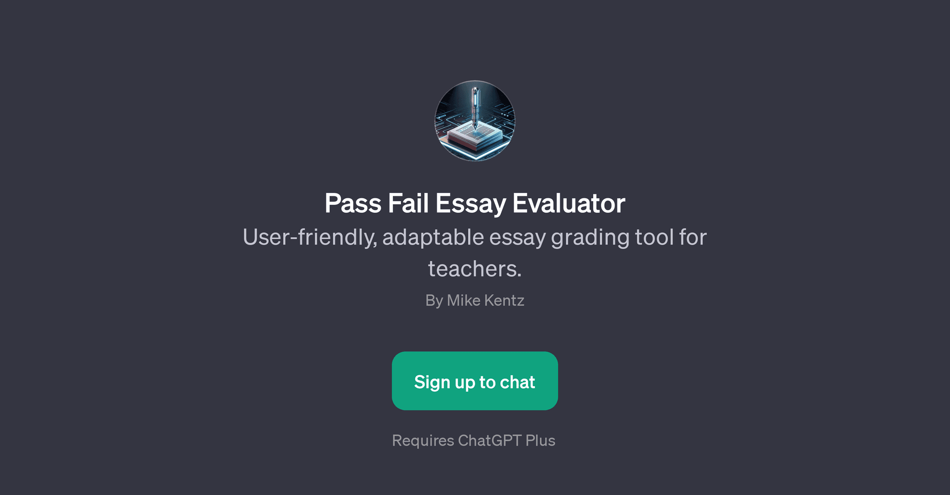 Pass Fail Essay Evaluator