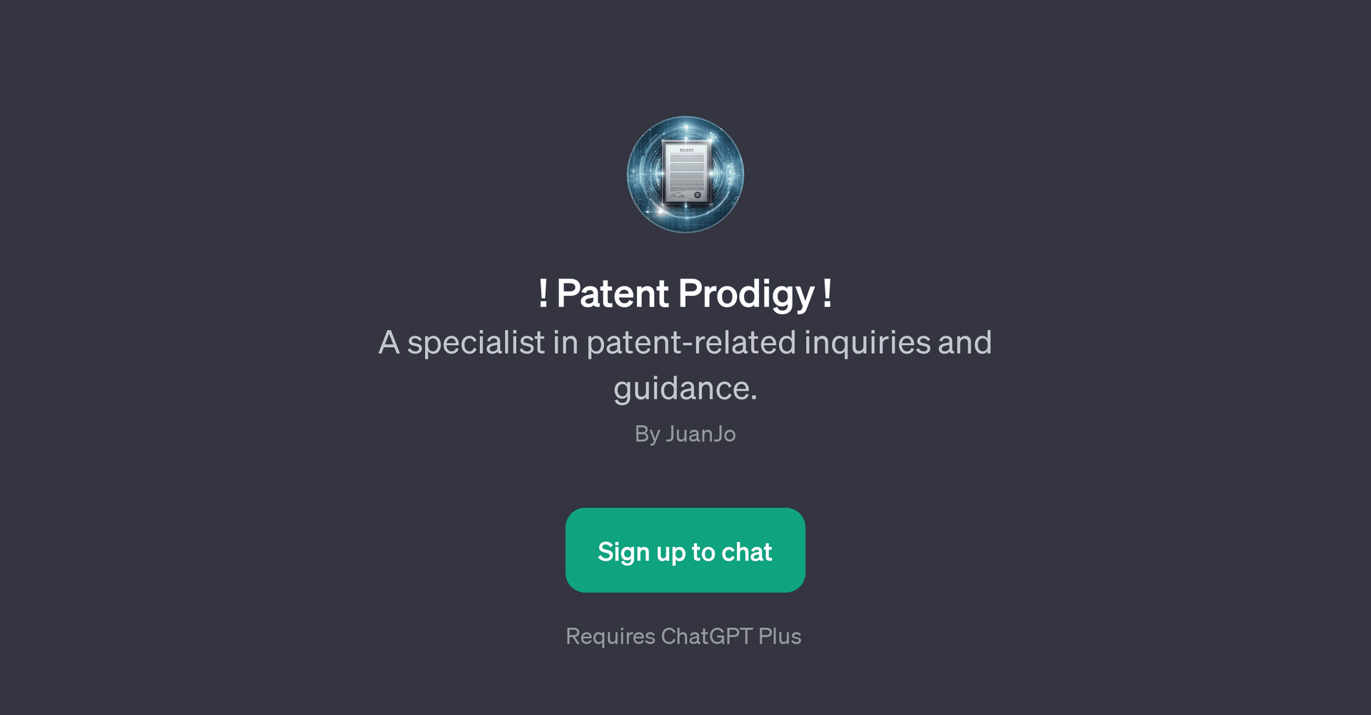 Patent Prodigy