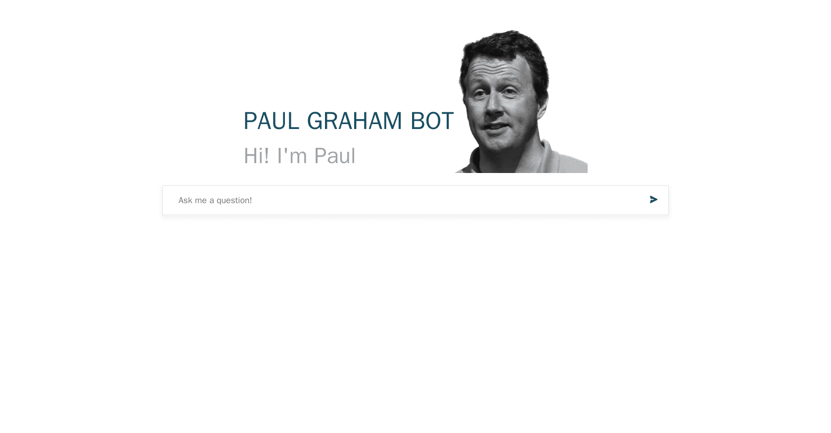 Paul Graham bot