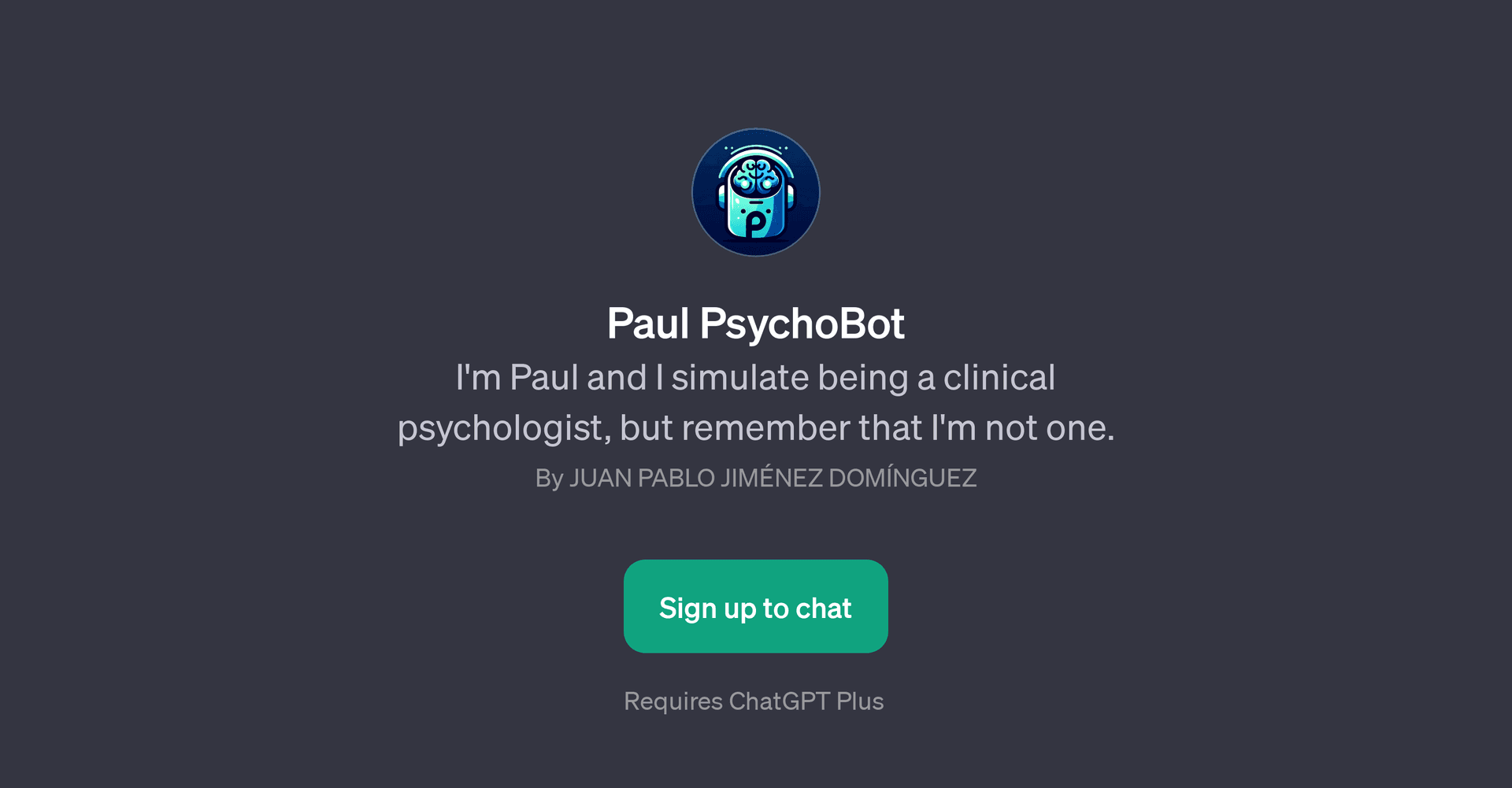 Paul PsychoBot