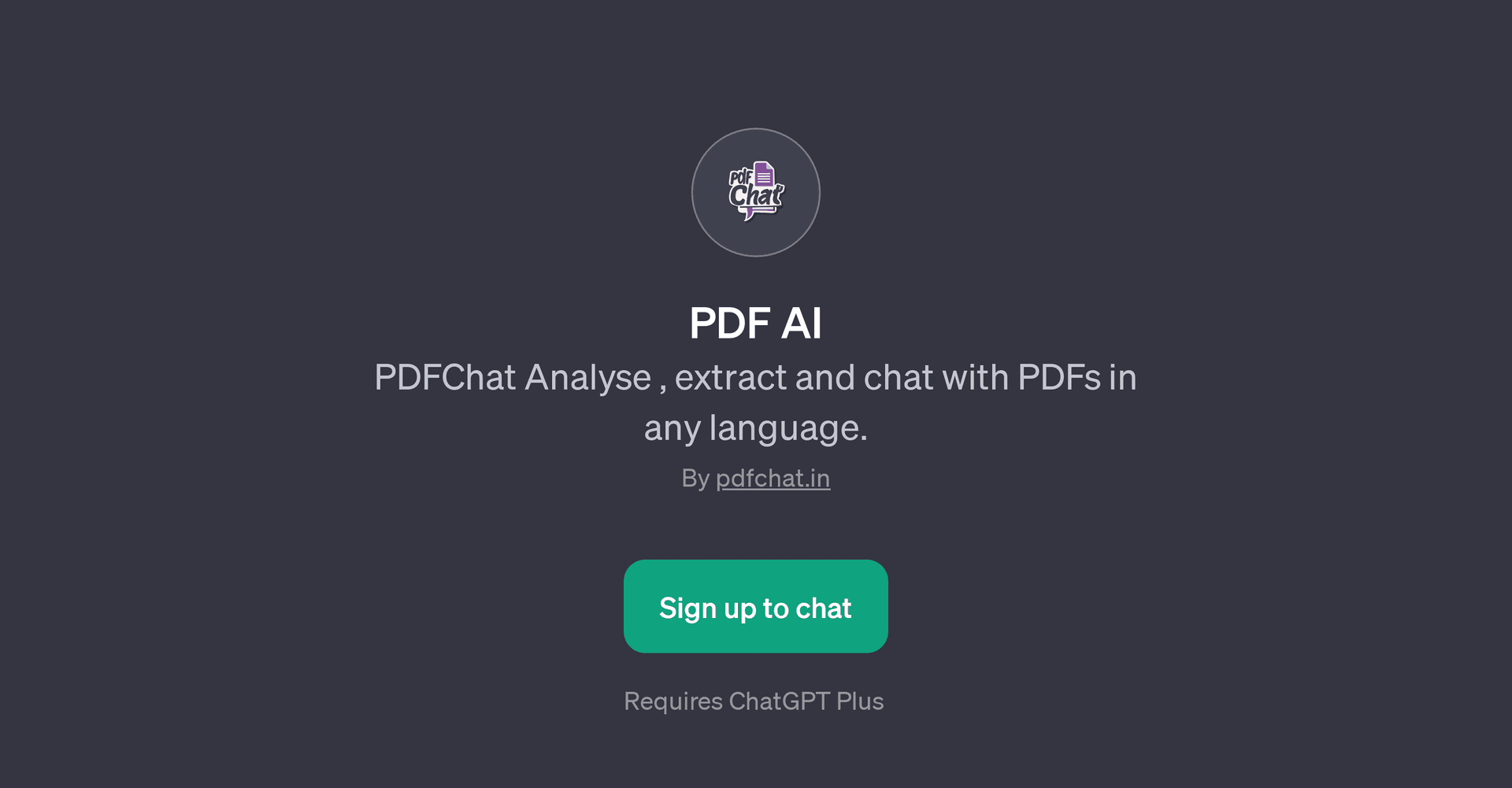 PDF AI