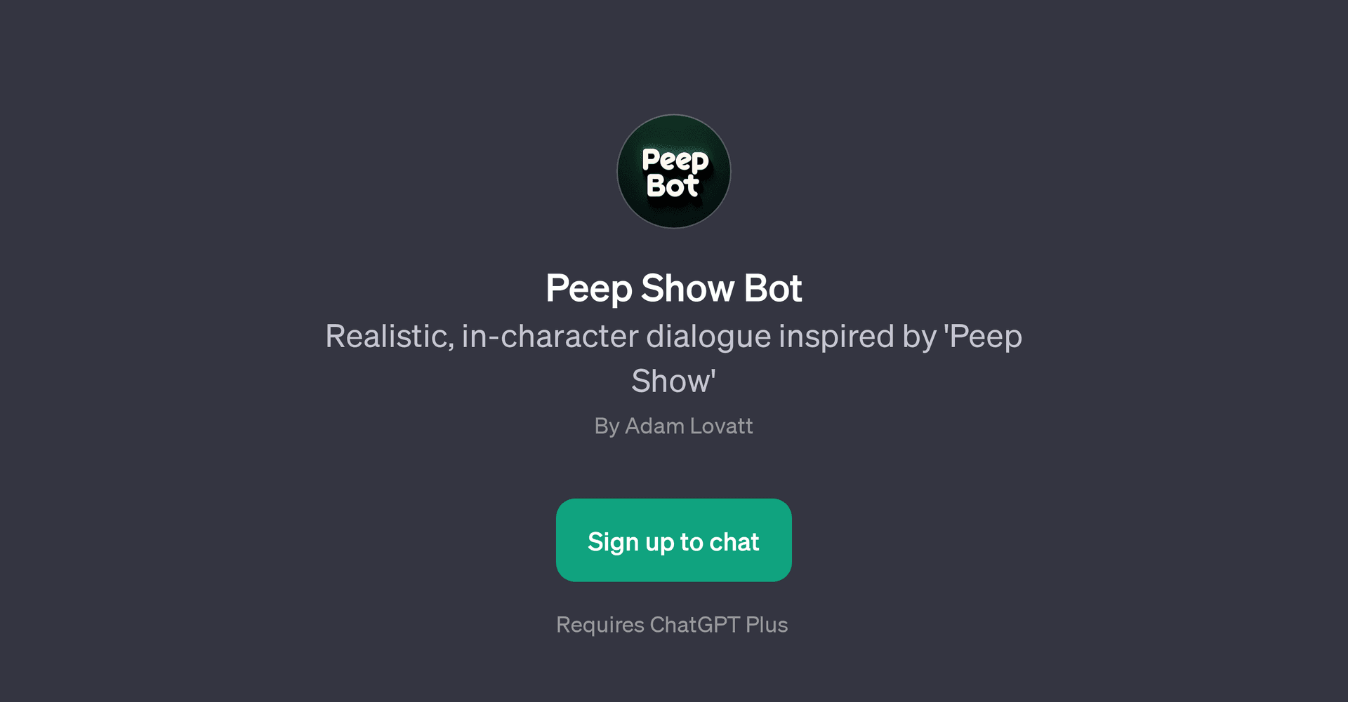 Peep Show Bot