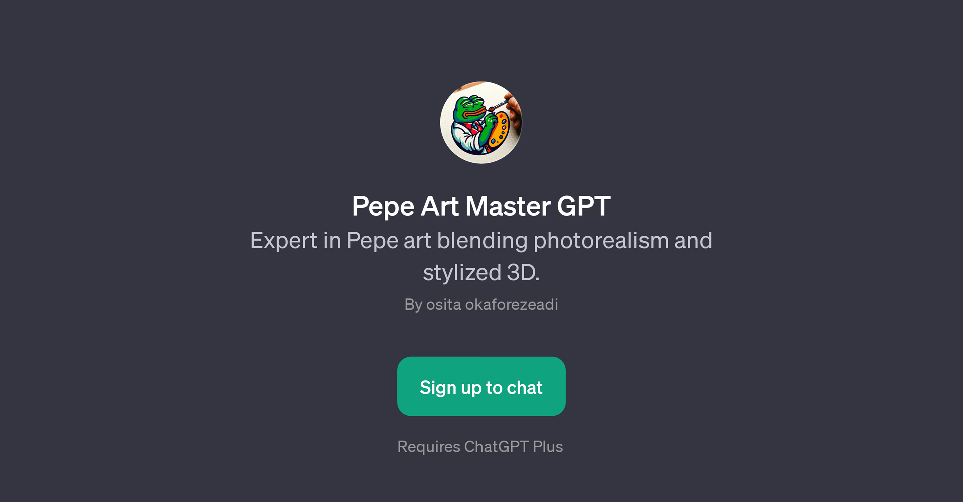 Pepe Art Master GPT