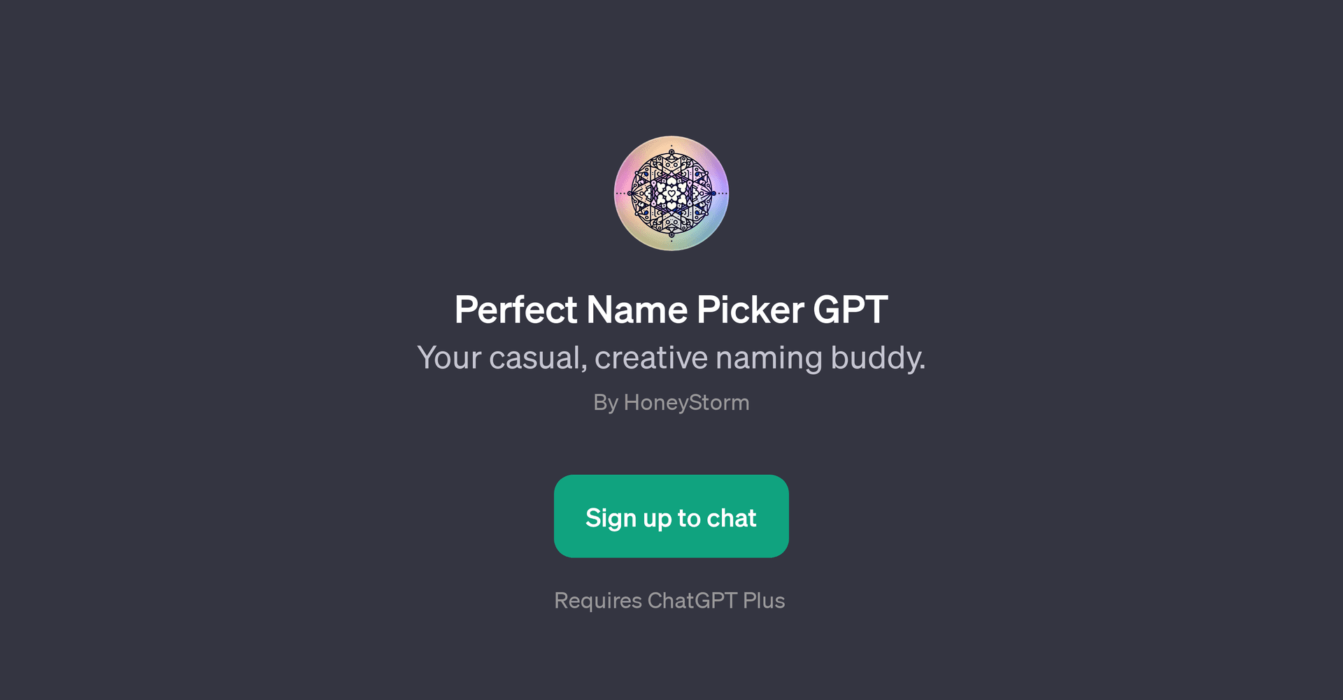Perfect Name Picker GPT