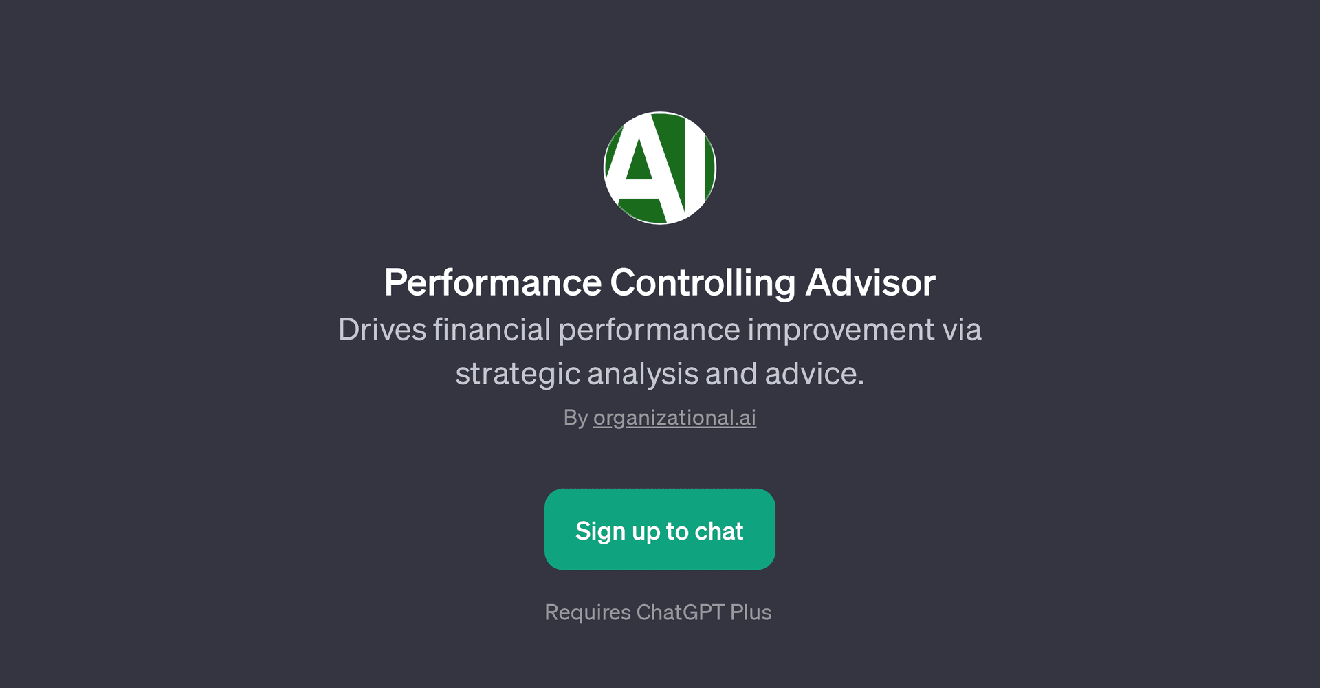 Performance Controlling Advisor