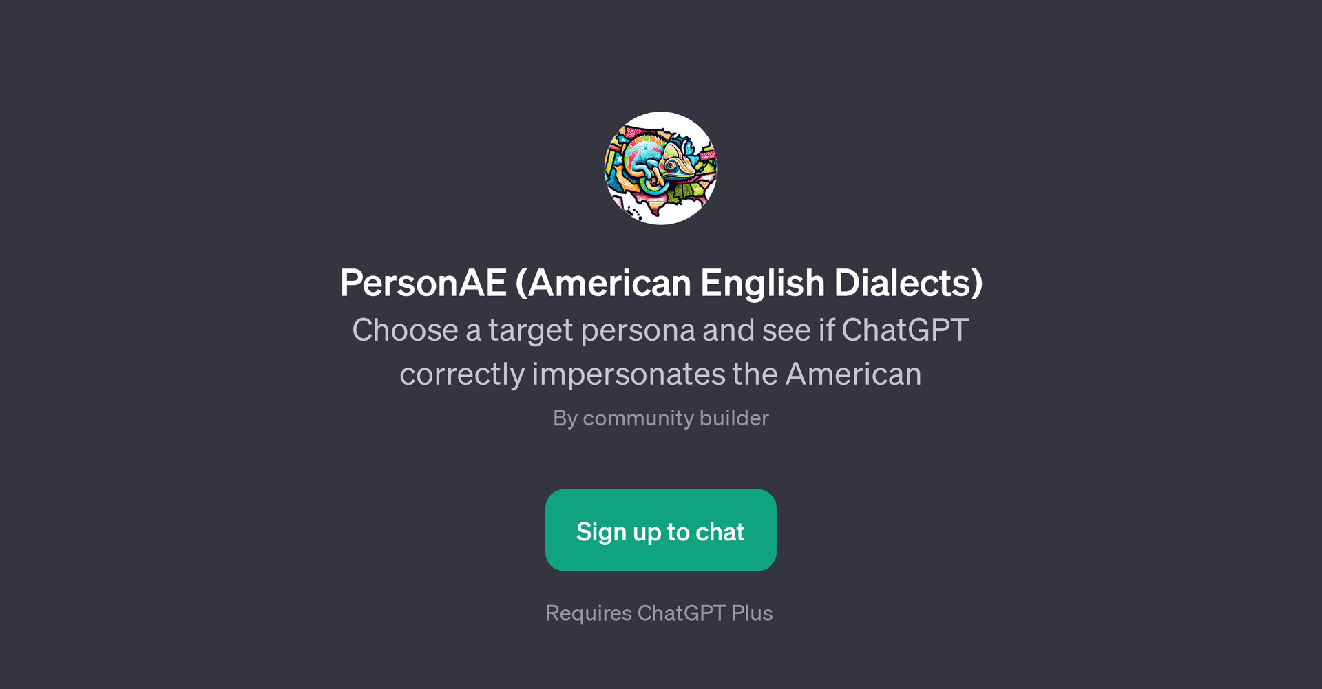PersonAE (American English Dialects)
