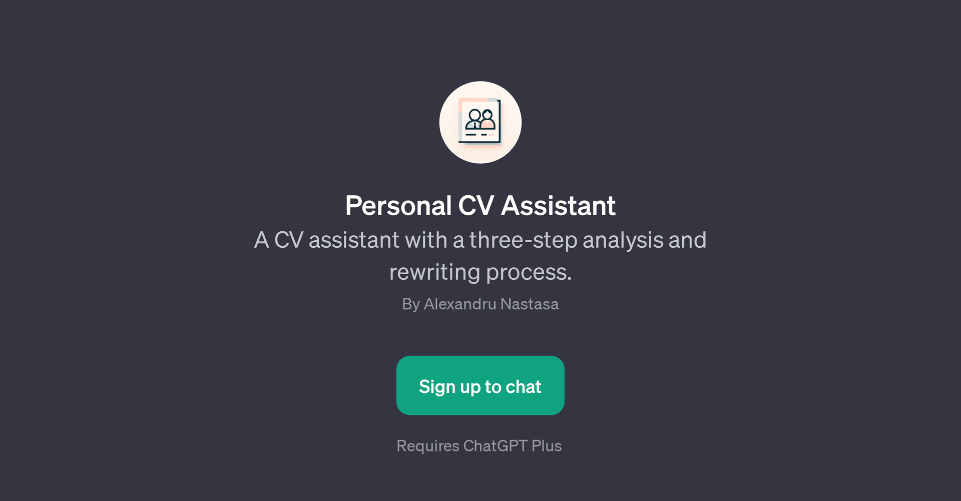 Personal CV Assistant