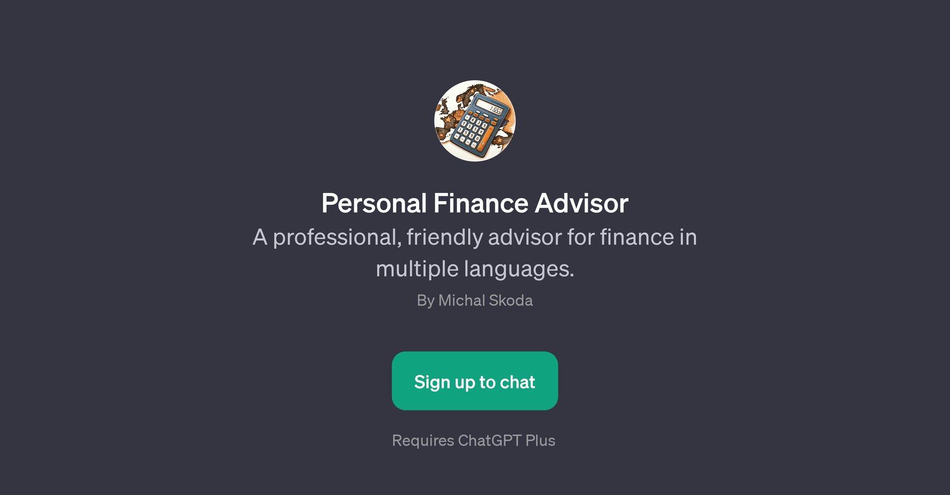 Personal Finance Advisor