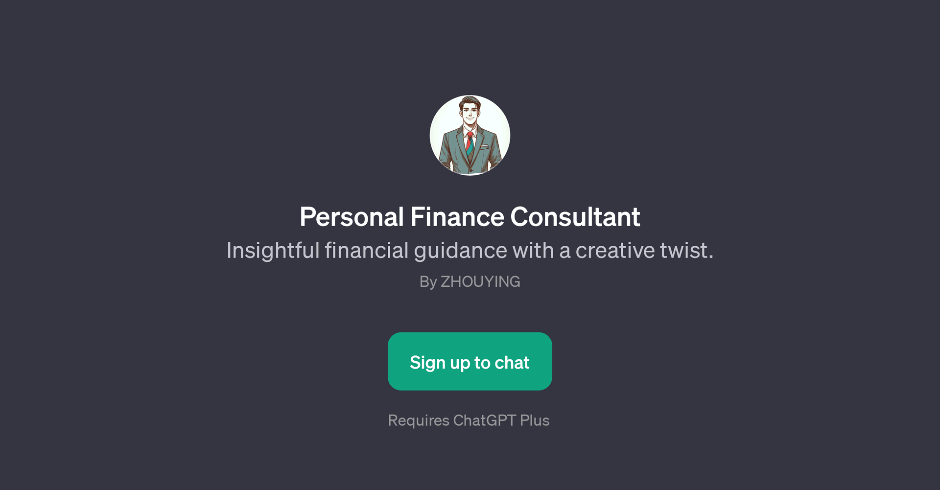 Personal Finance Consultant