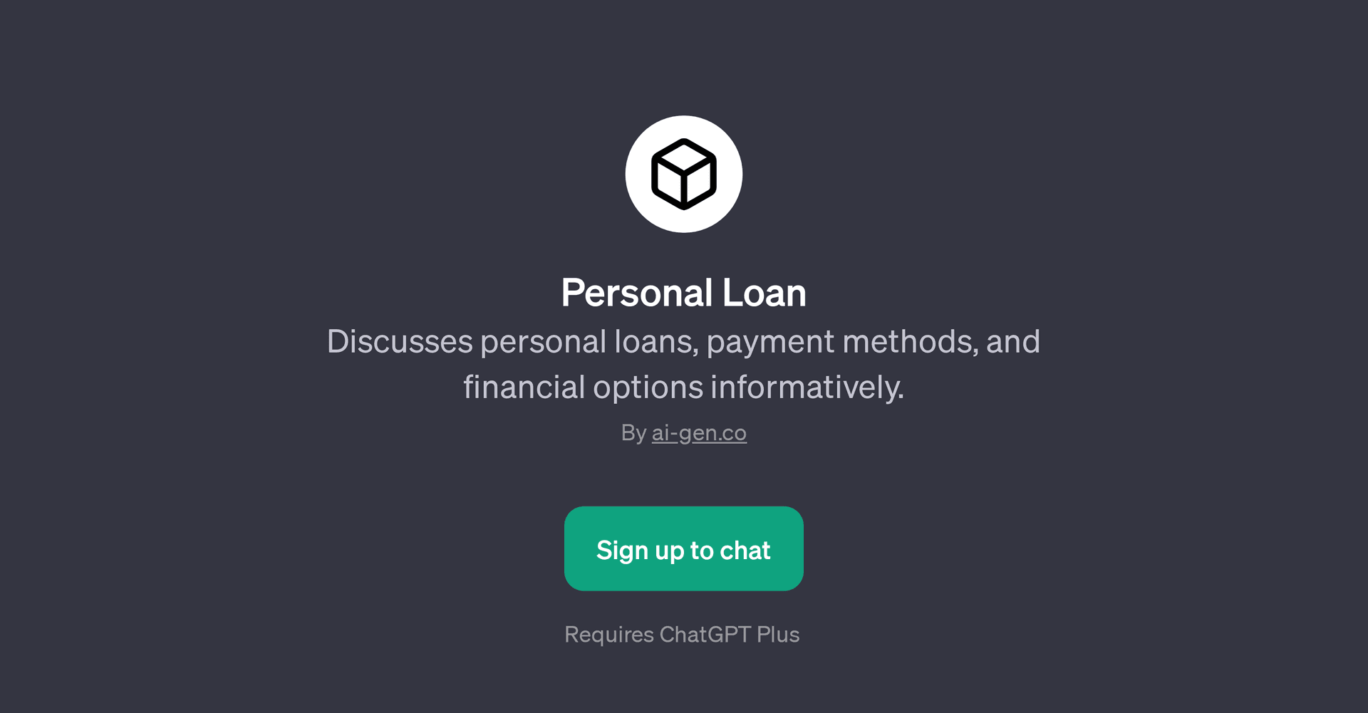 Personal Loan