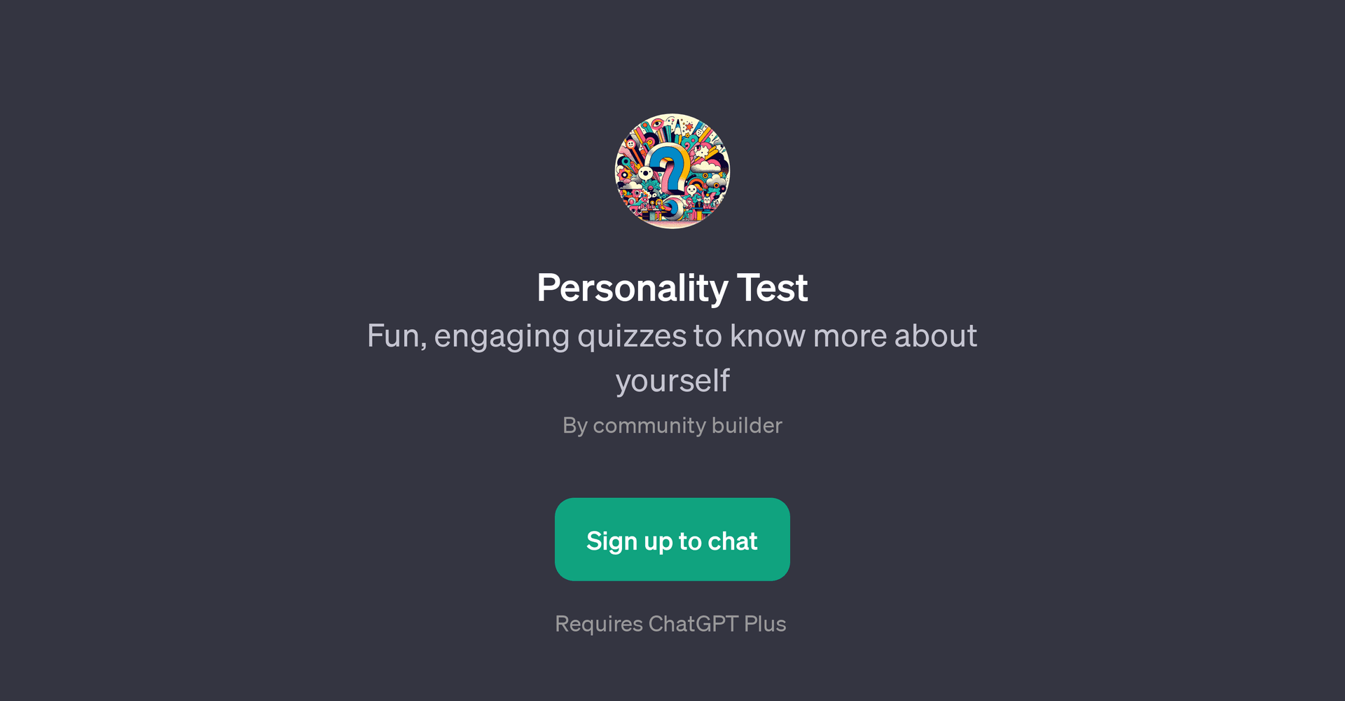 Personality Test GPT