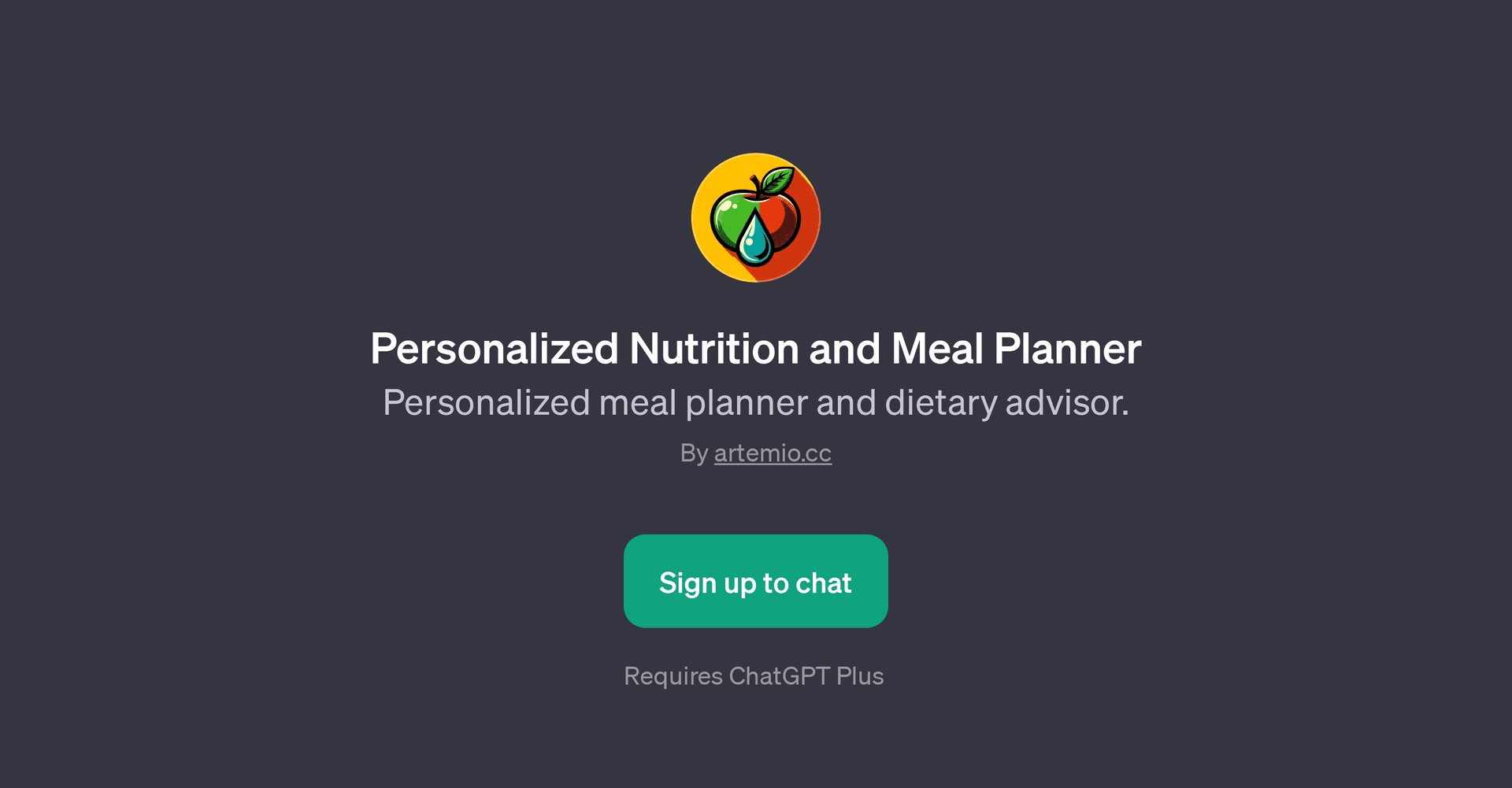 Personalized Nutrition and Meal Planner